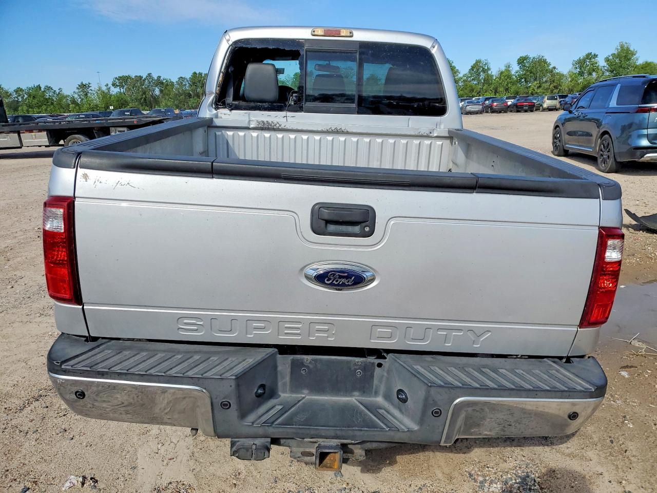 2015 Ford F250 Super Duty Silver vin: 1FT7W2BT5FEB43571