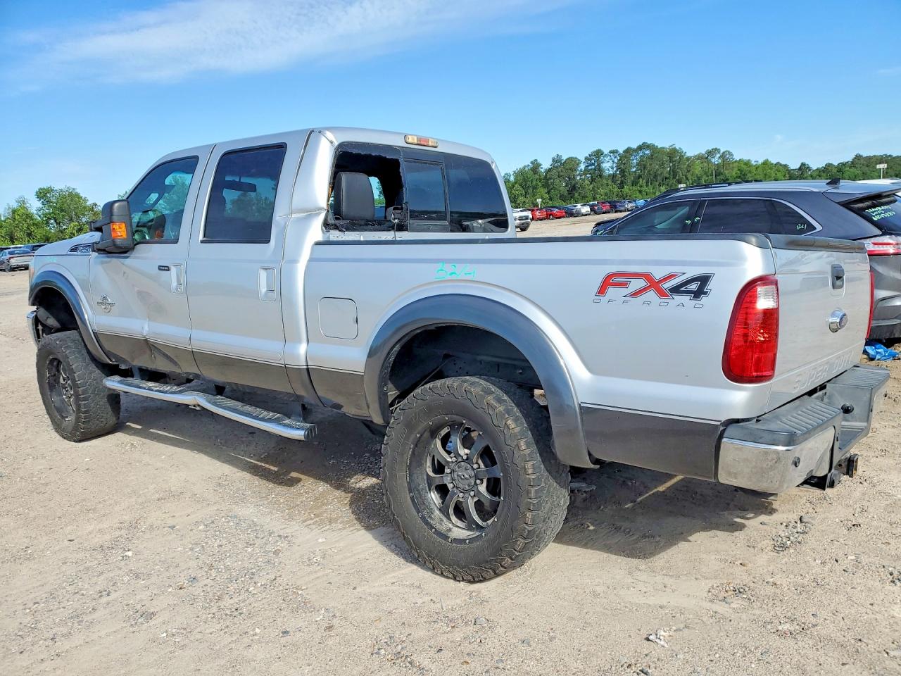 2015 Ford F250 Super Duty Silver vin: 1FT7W2BT5FEB43571