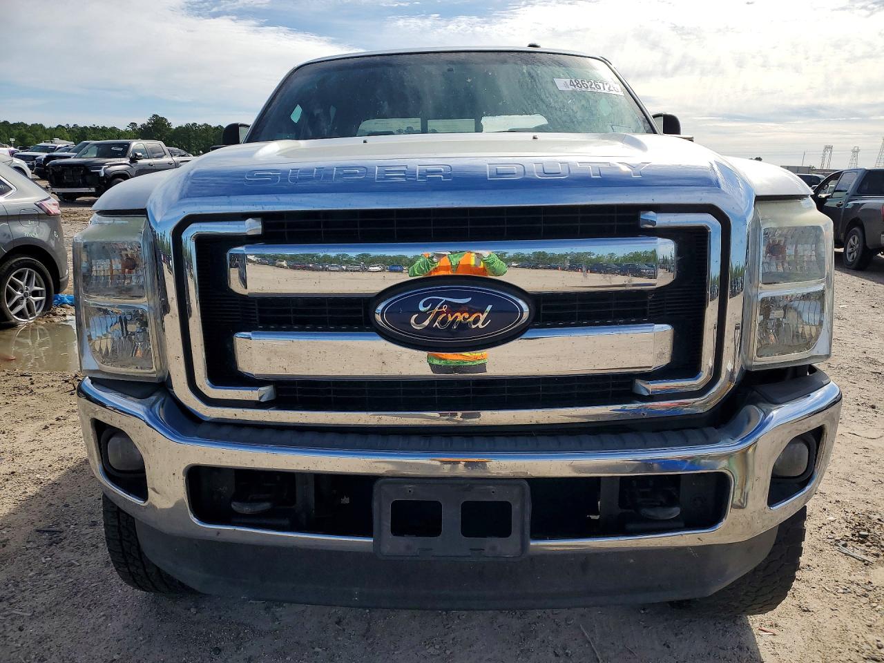 2015 Ford F250 Super Duty Silver vin: 1FT7W2BT5FEB43571