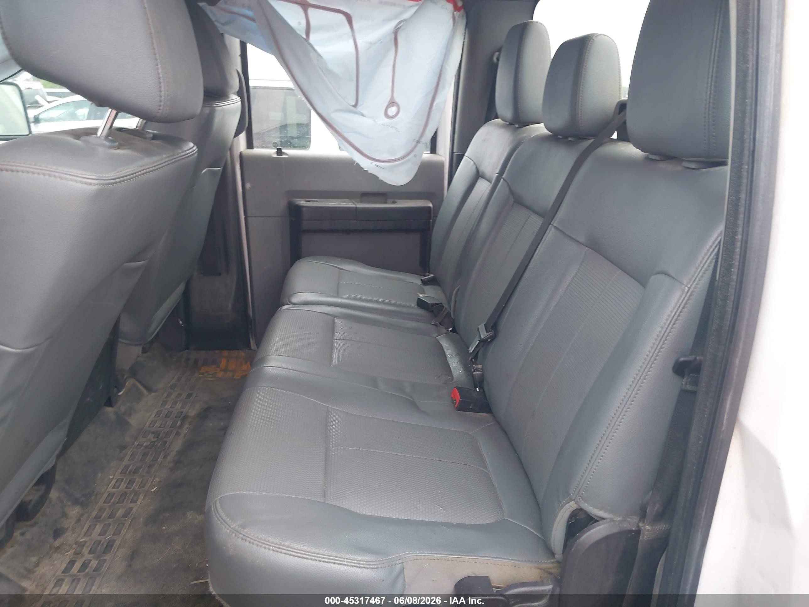 2015 Ford F-250 Xl White vin: 1FT7W2BT5FEB92138
