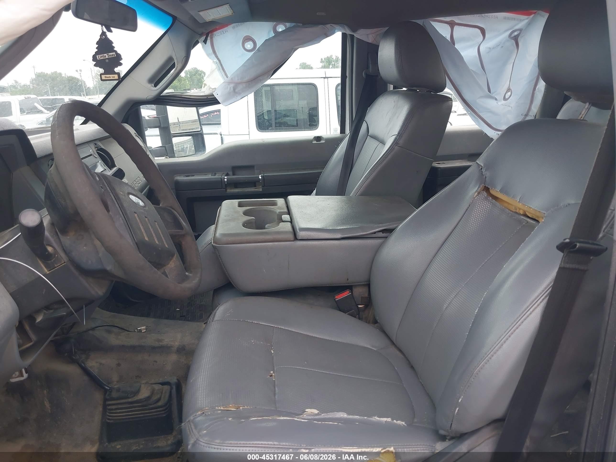 2015 Ford F-250 Xl White vin: 1FT7W2BT5FEB92138