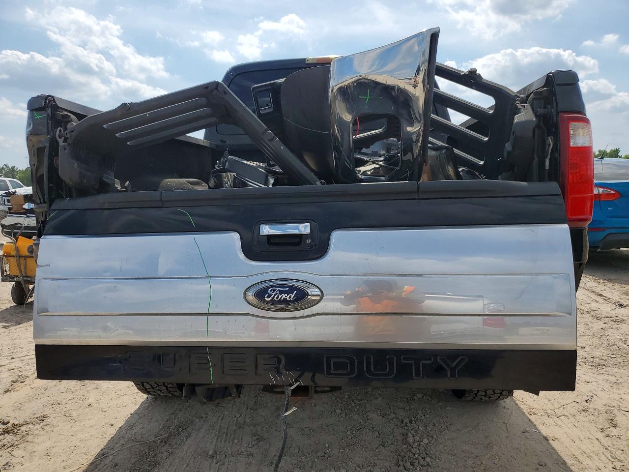 2015 Ford F250 Super Duty Black vin: 1FT7W2BT5FED38652