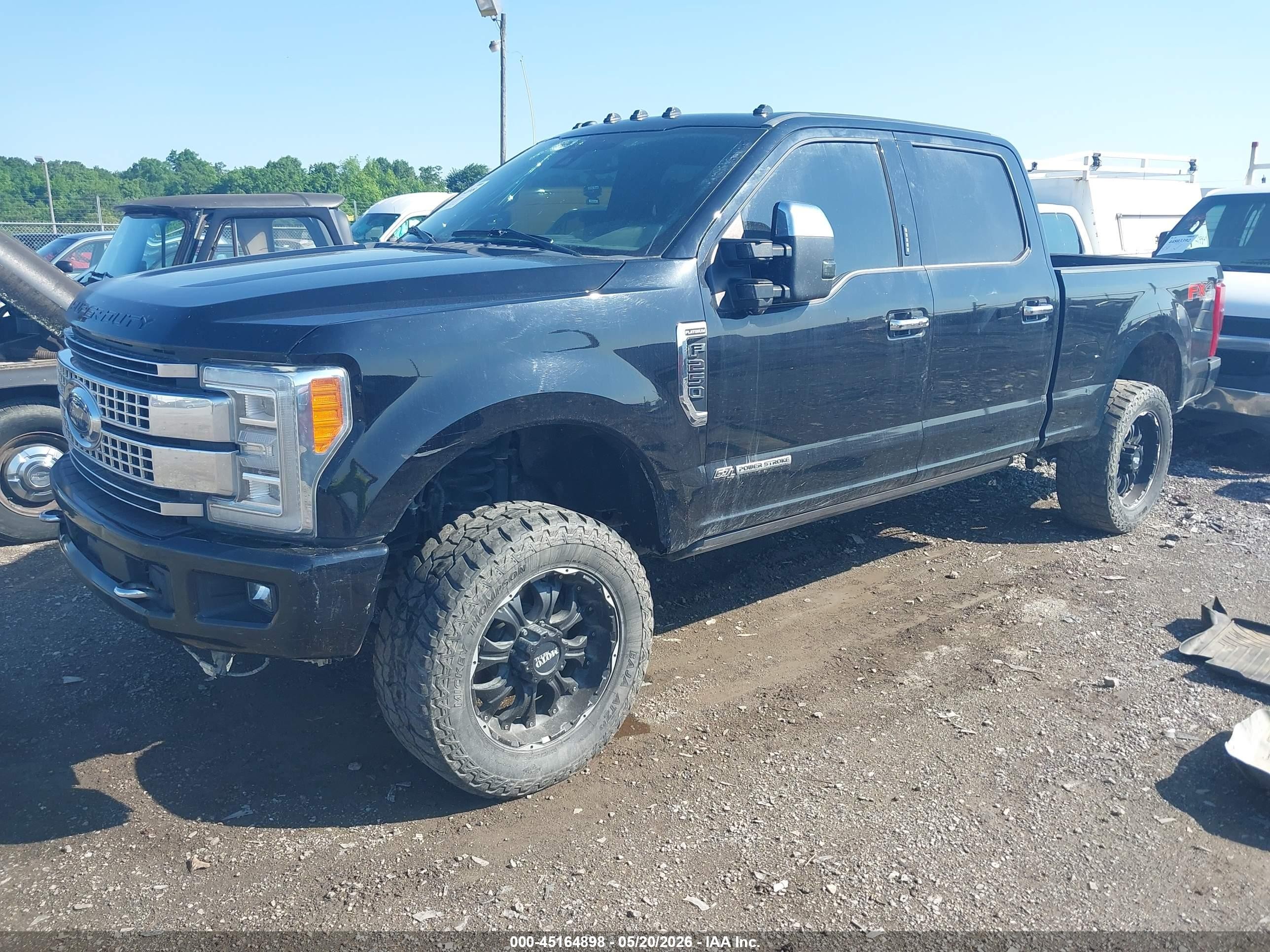 2018 Ford F-250 Platinum Black vin: 1FT7W2BT5JEB16637
