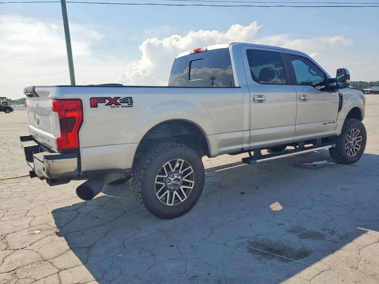 2019 Ford F250 Super Duty Silver vin: 1FT7W2BT5KEC74073