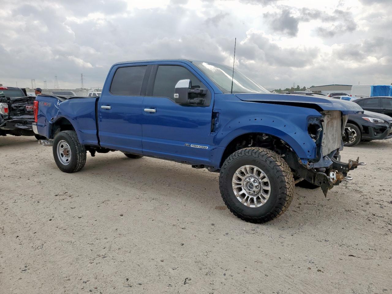 2022 Ford F250 Super Duty Синий vin: 1FT7W2BT5NEE88257