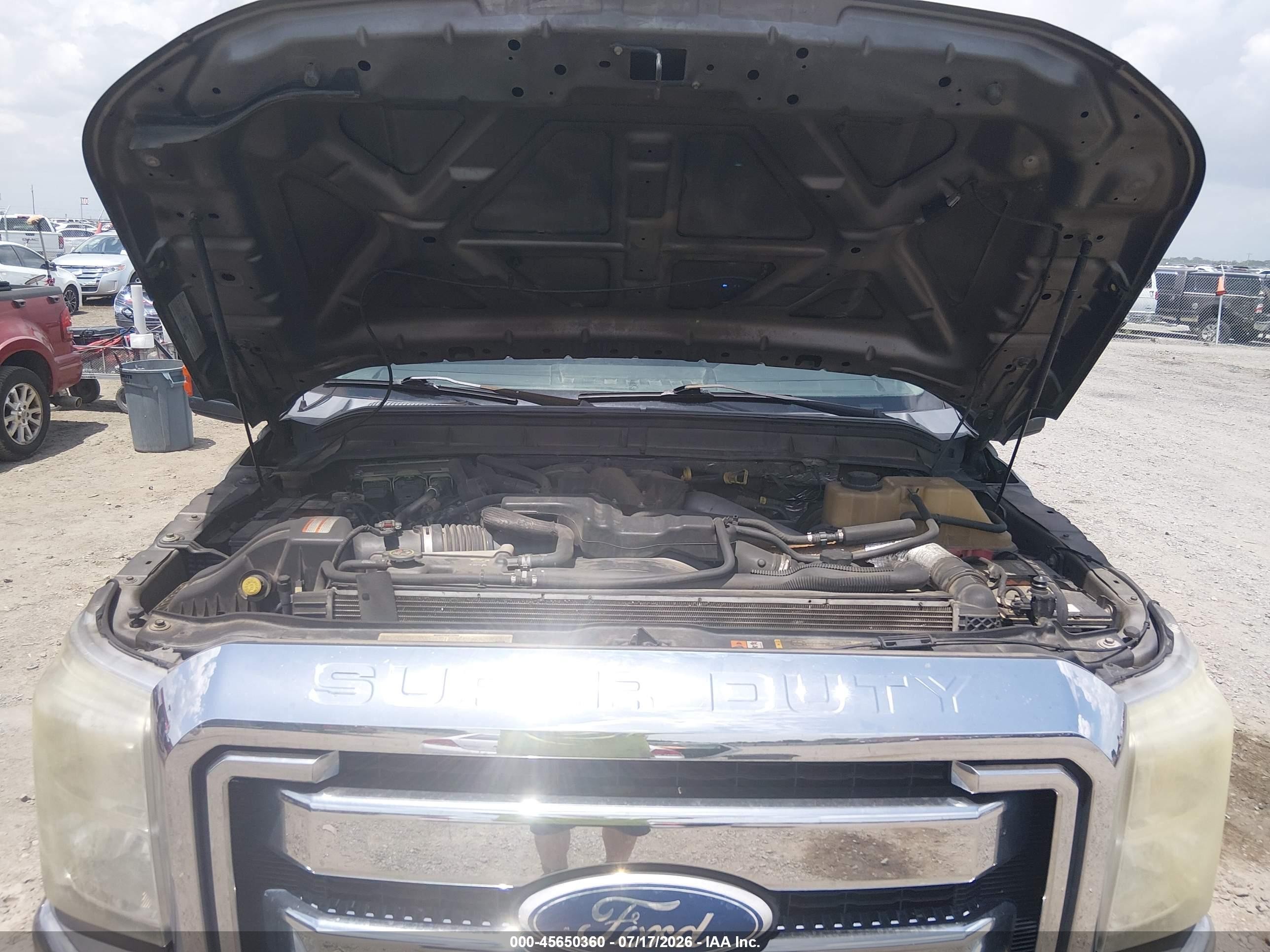 2011 Ford Super Duty F-250 Srw Xlt Серый vin: 1FT7W2BT6BEA22011