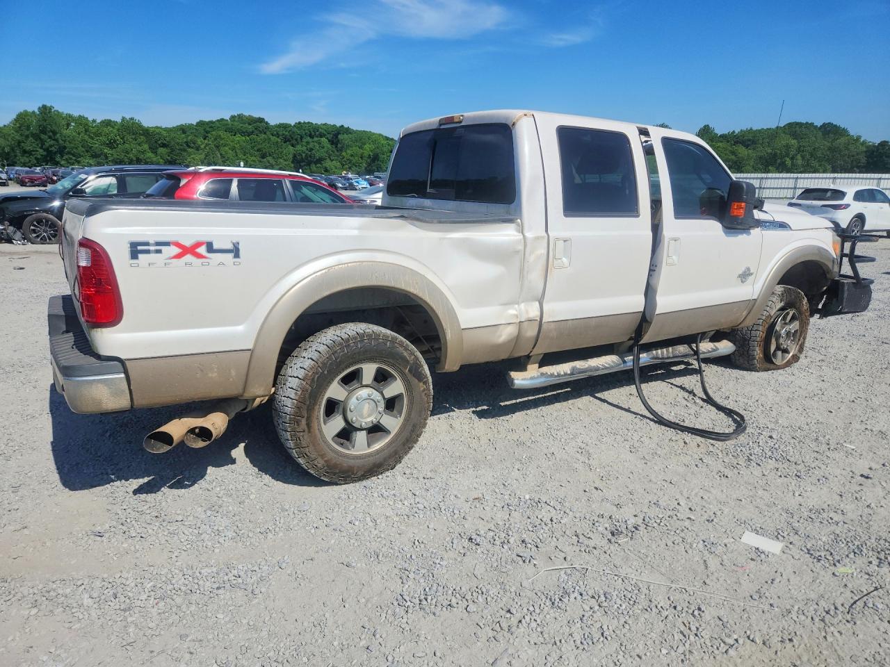 2011 Ford F250 Super Duty Белый vin: 1FT7W2BT6BEB30483