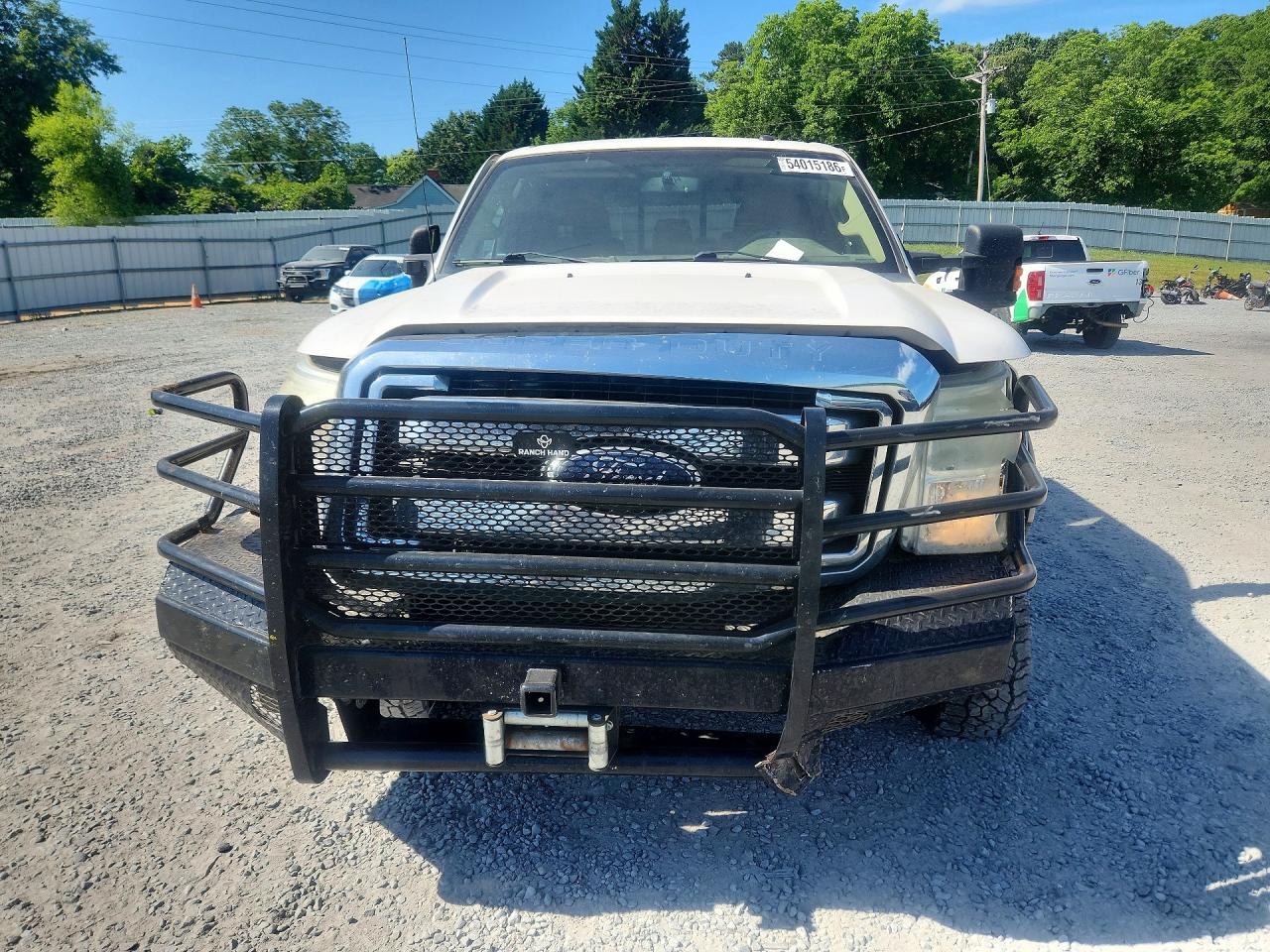 2011 Ford F250 Super Duty Белый vin: 1FT7W2BT6BEB30483