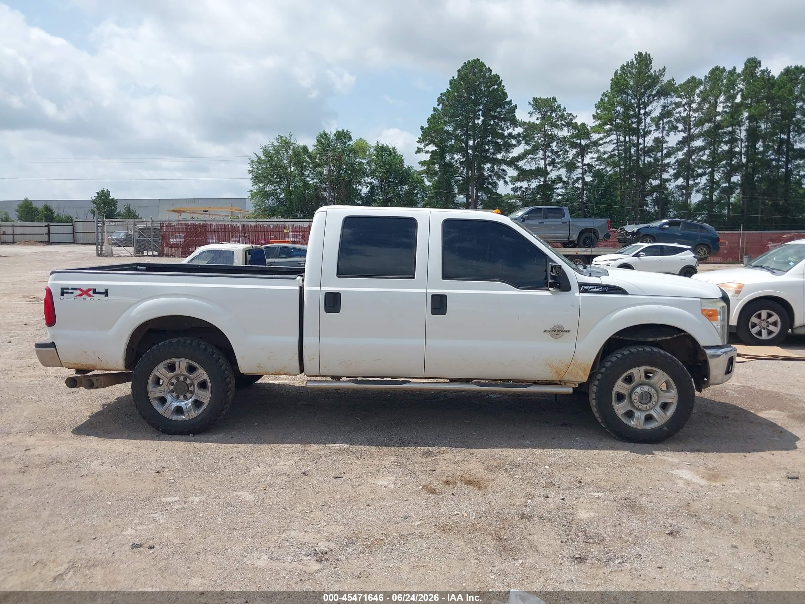 2011 Ford Super Duty F-250 Srw Xl White vin: 1FT7W2BT6BEB87587