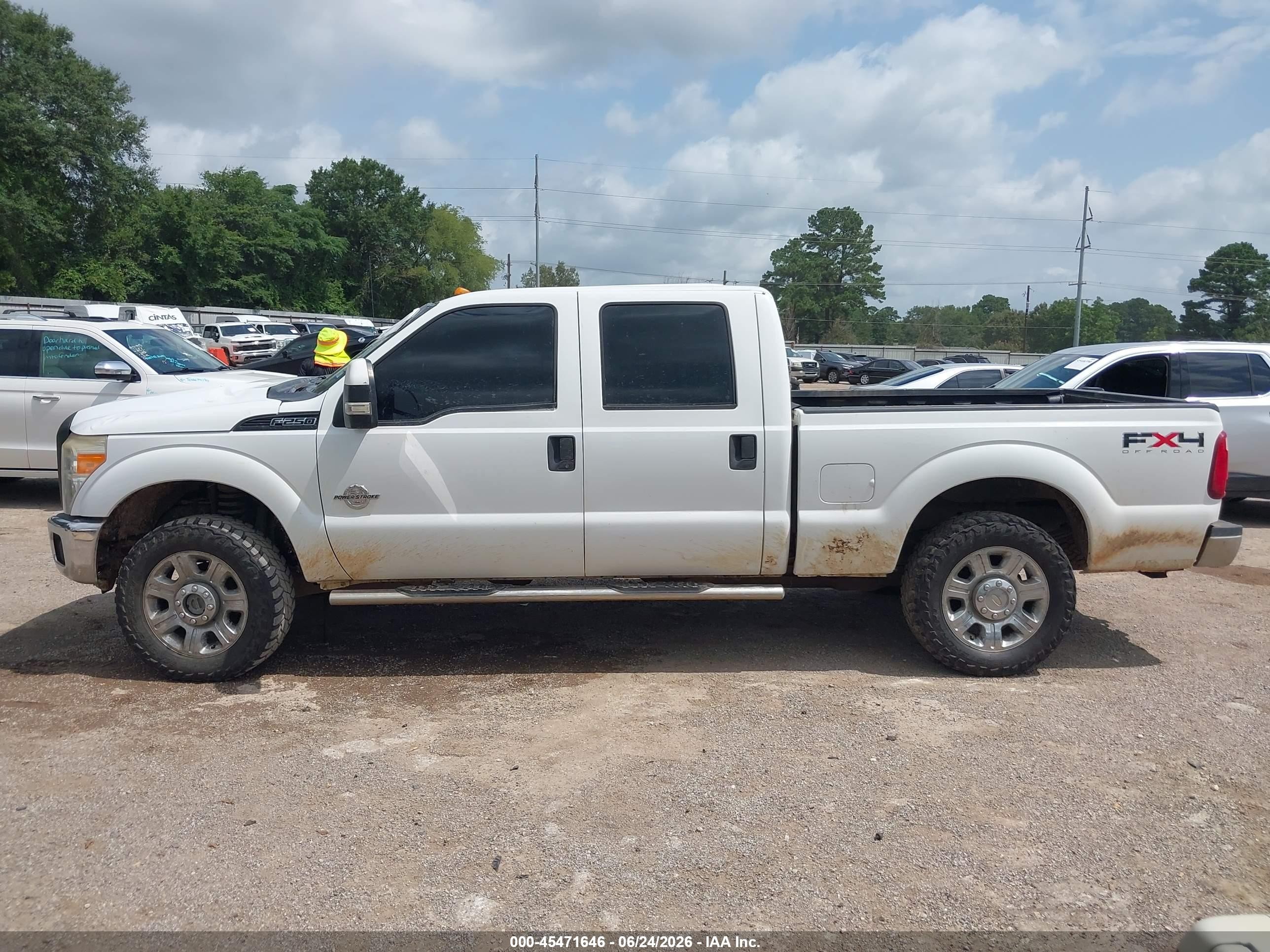 2011 Ford Super Duty F-250 Srw Xl White vin: 1FT7W2BT6BEB87587