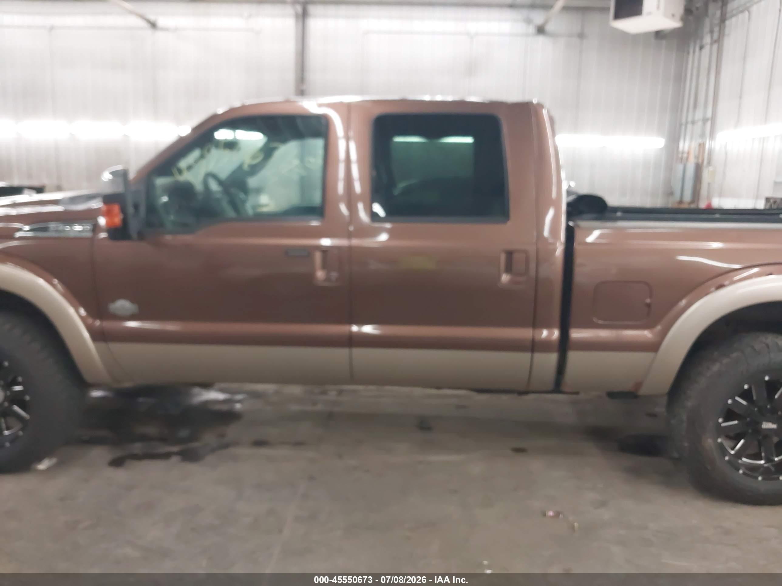 2011 Ford Super Duty F-250 Srw King Ranch/lariat/xl/xlt Brown vin: 1FT7W2BT6BEC20605