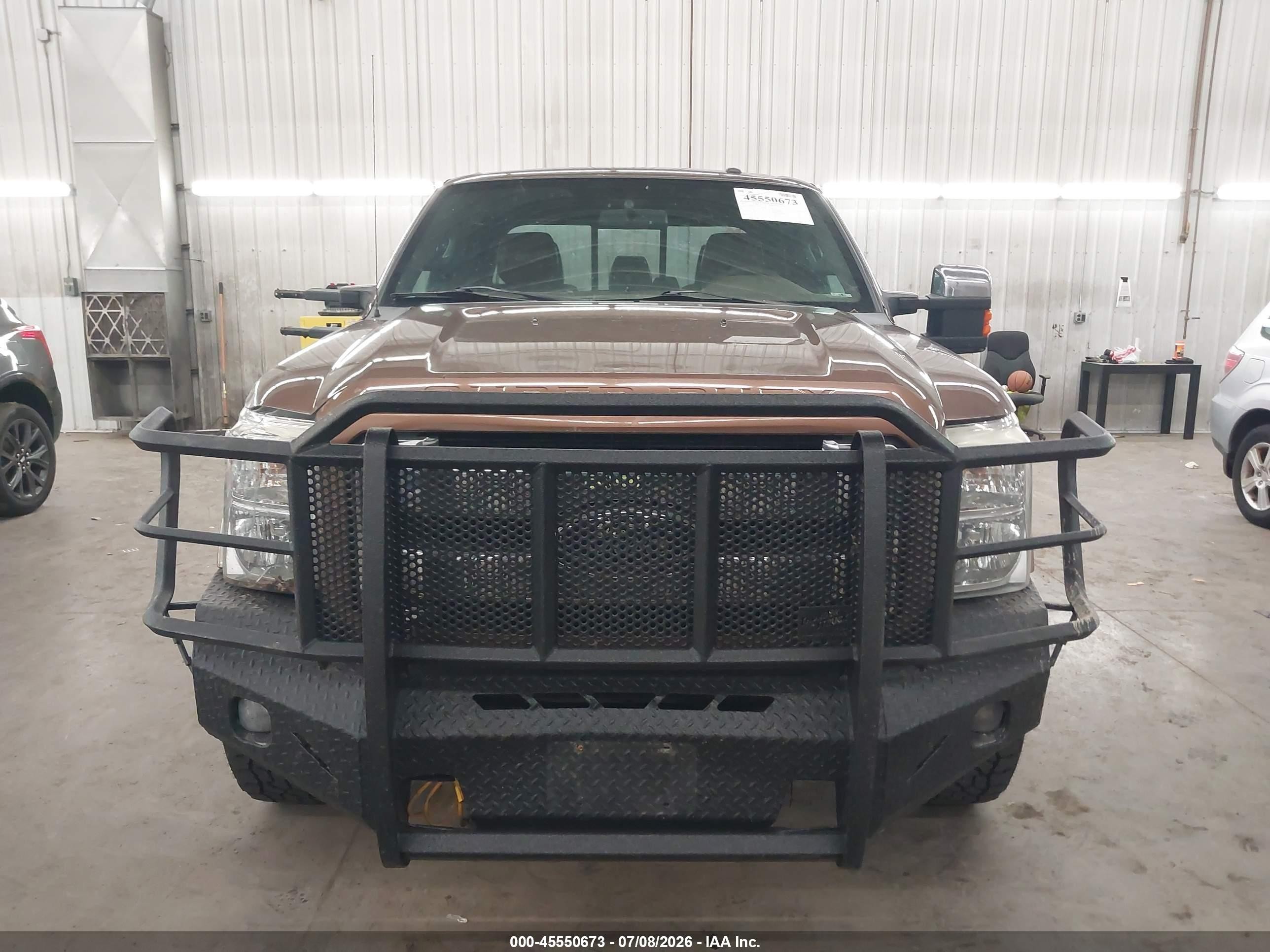 2011 Ford Super Duty F-250 Srw King Ranch/lariat/xl/xlt Brown vin: 1FT7W2BT6BEC20605