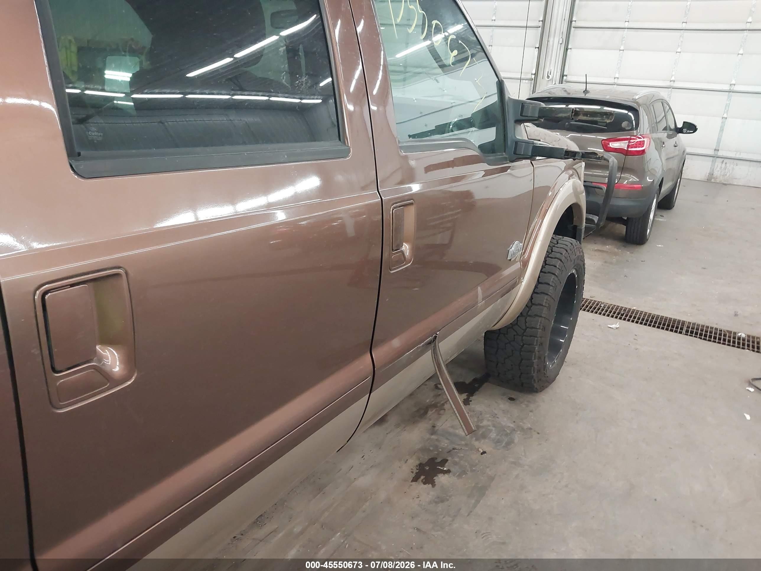 2011 Ford Super Duty F-250 Srw King Ranch/lariat/xl/xlt Brown vin: 1FT7W2BT6BEC20605