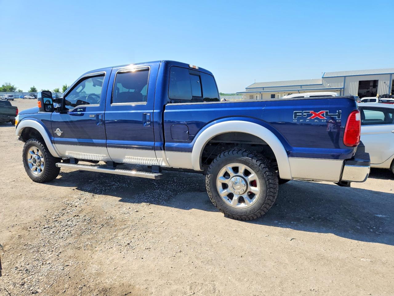 2011 Ford F250 Super Duty Blue vin: 1FT7W2BT6BEC40014