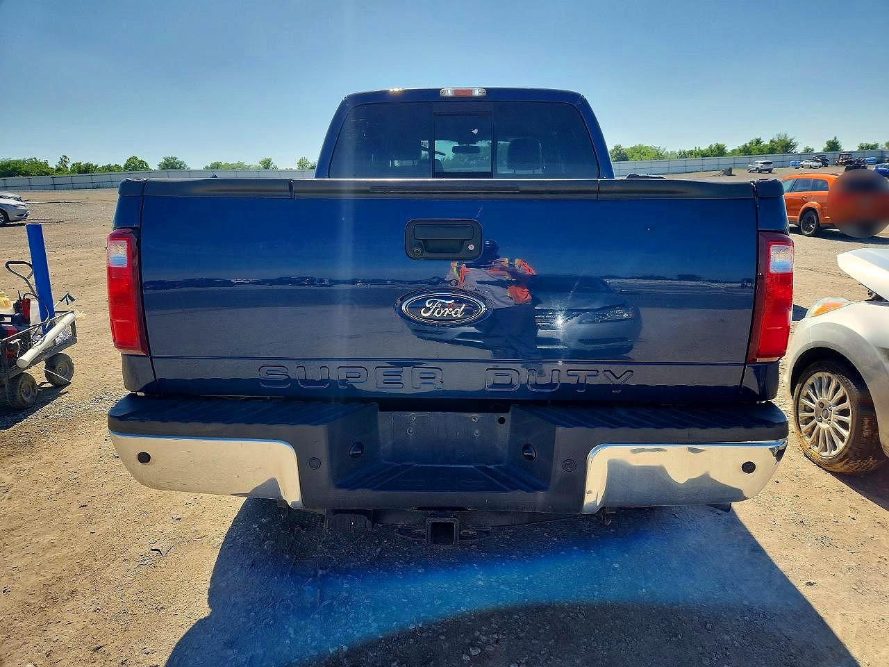 2011 Ford F250 Super Duty Blue vin: 1FT7W2BT6BEC40014