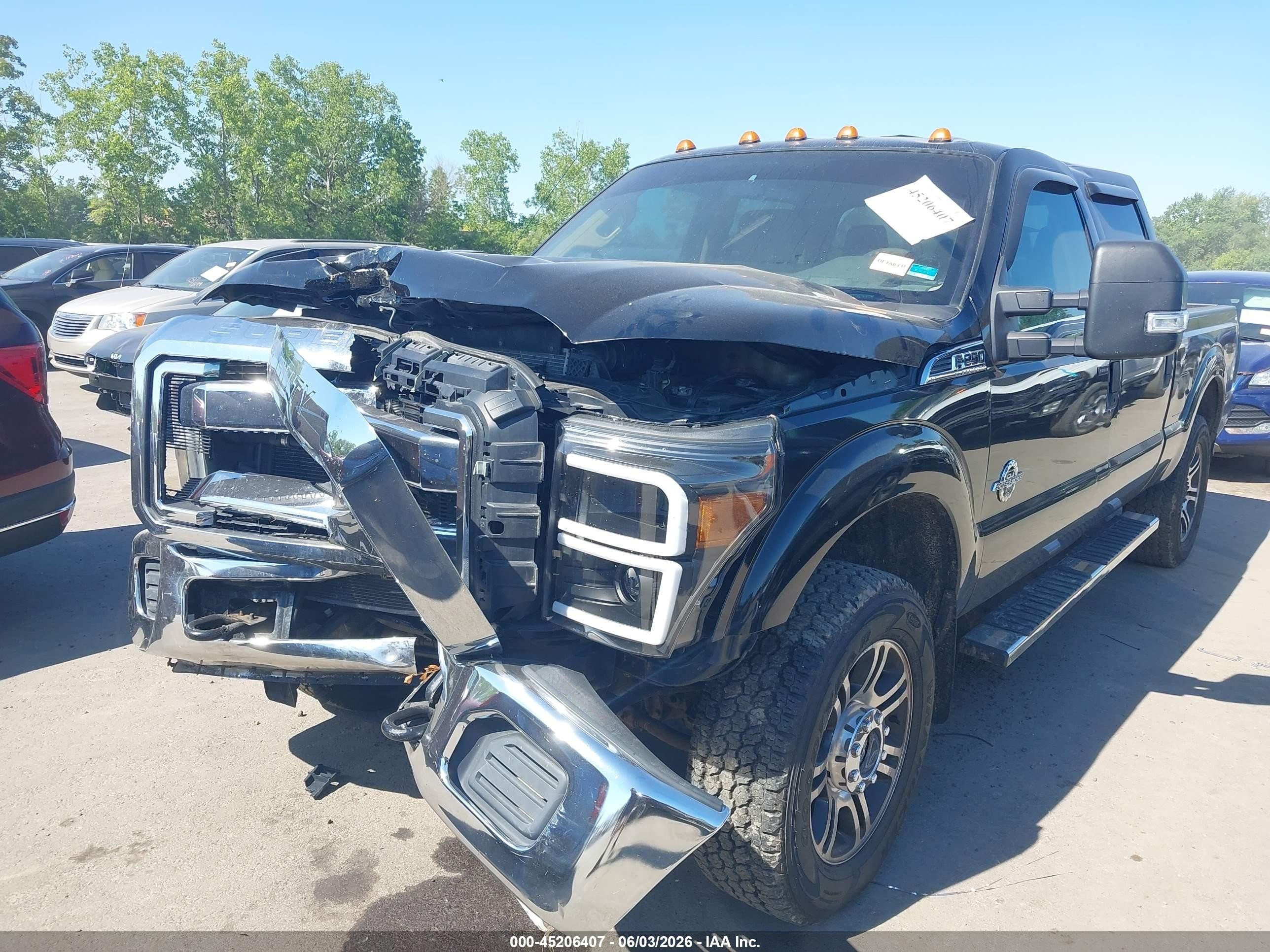 2012 Ford F-250 Xlt Black vin: 1FT7W2BT6CEA01967