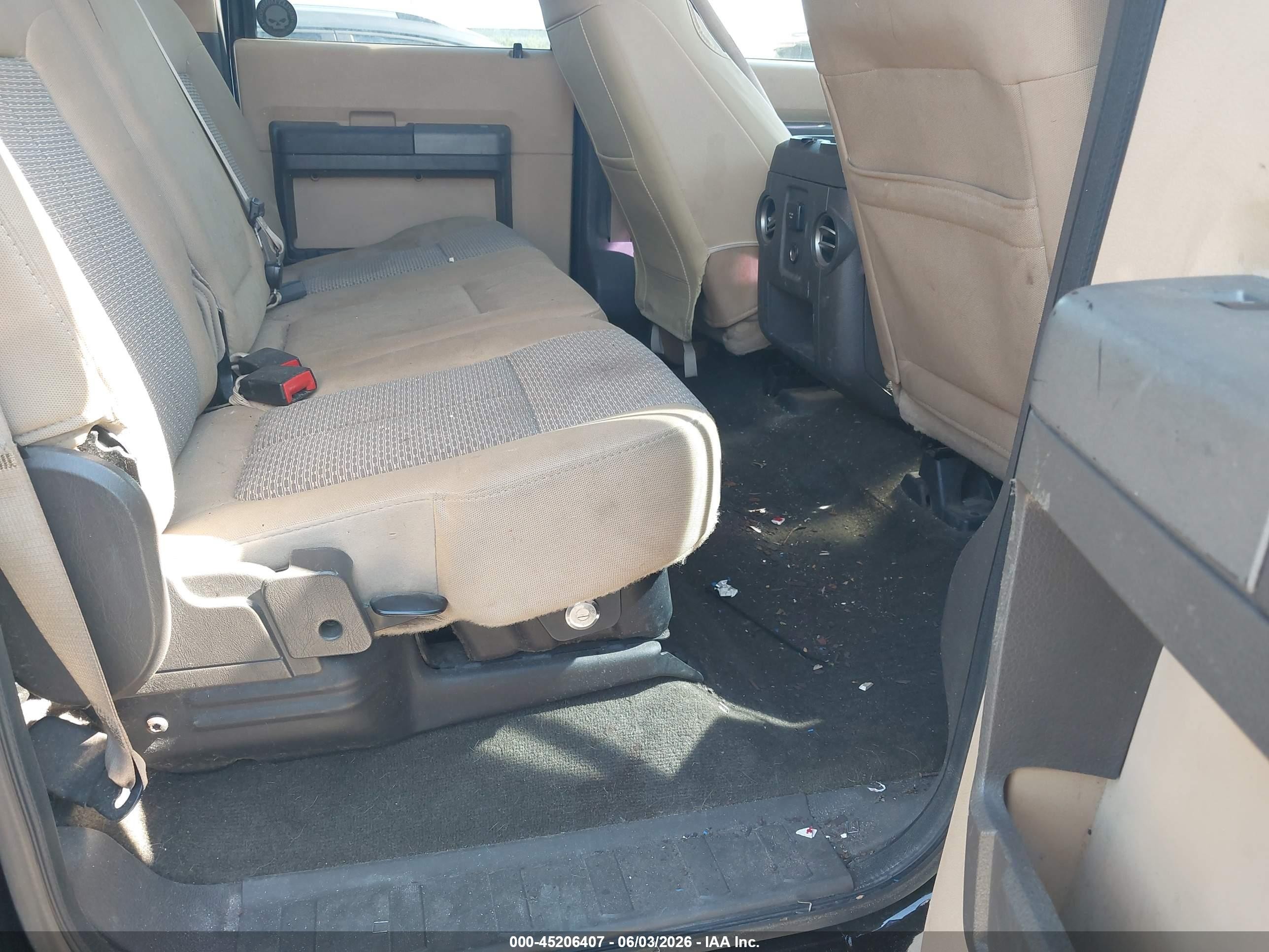 2012 Ford F-250 Xlt Black vin: 1FT7W2BT6CEA01967
