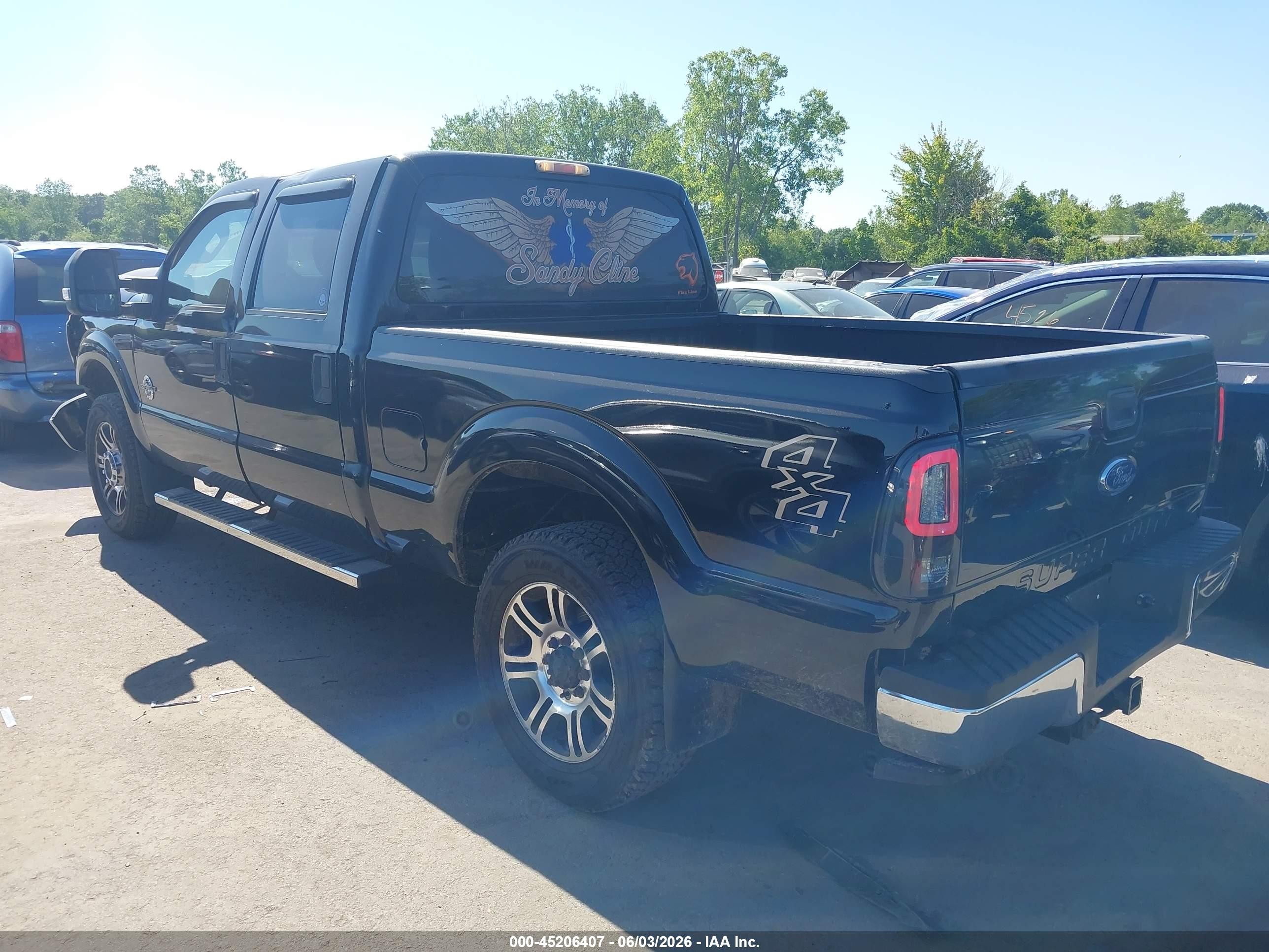 2012 Ford F-250 Xlt Black vin: 1FT7W2BT6CEA01967