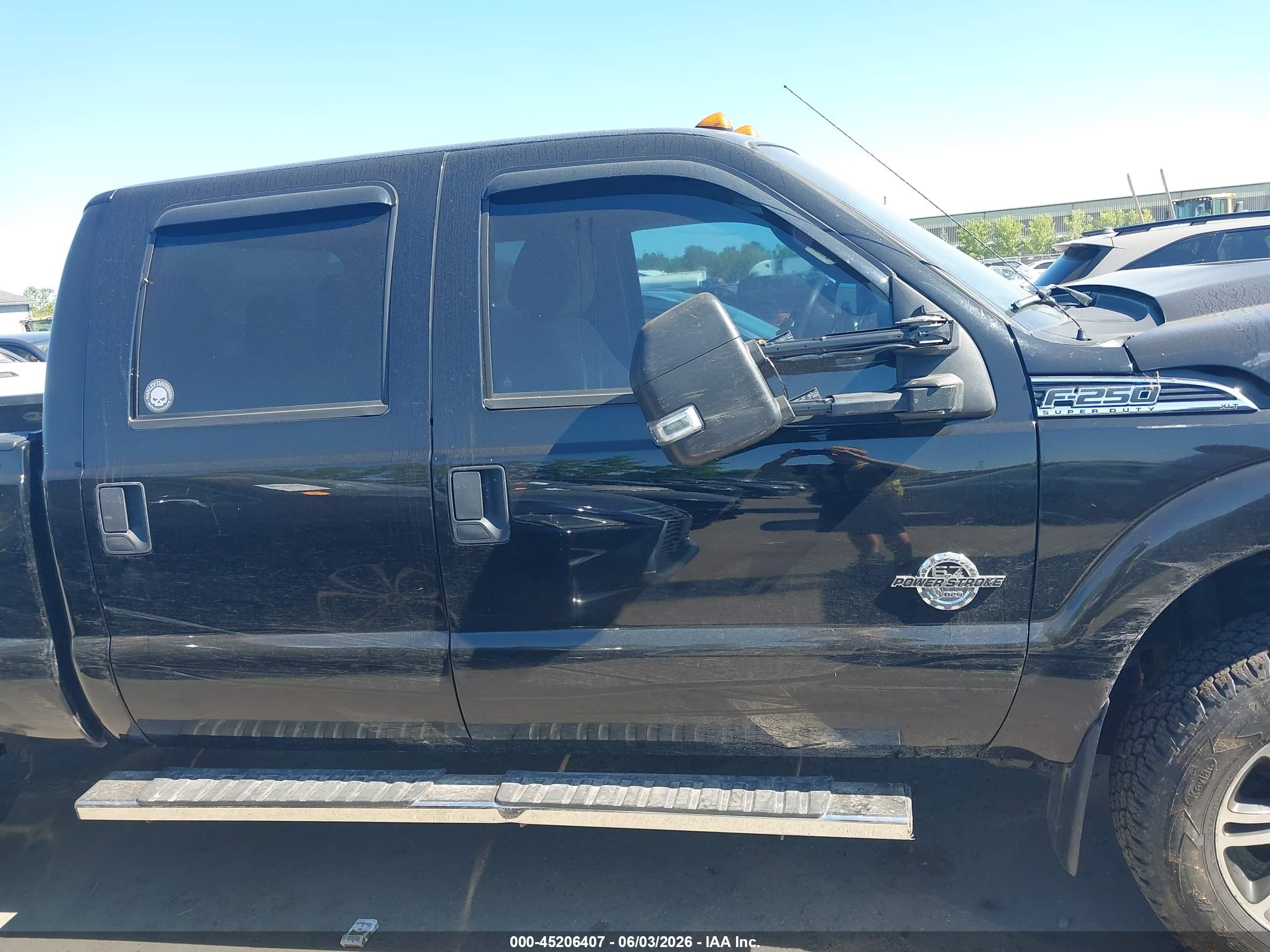 2012 Ford F-250 Xlt Black vin: 1FT7W2BT6CEA01967