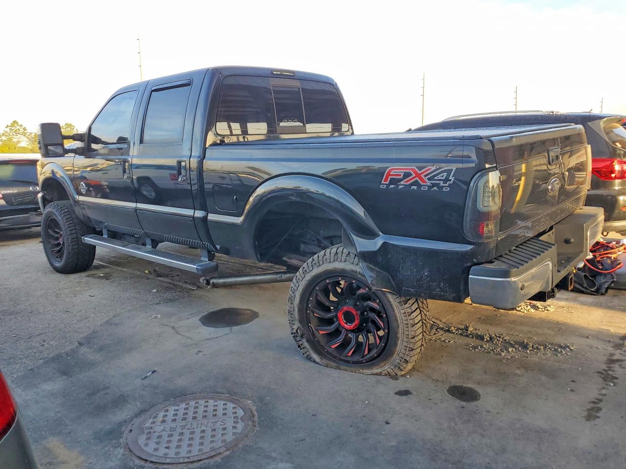 2012 Ford F250 Super Duty Black vin: 1FT7W2BT6CEA06067