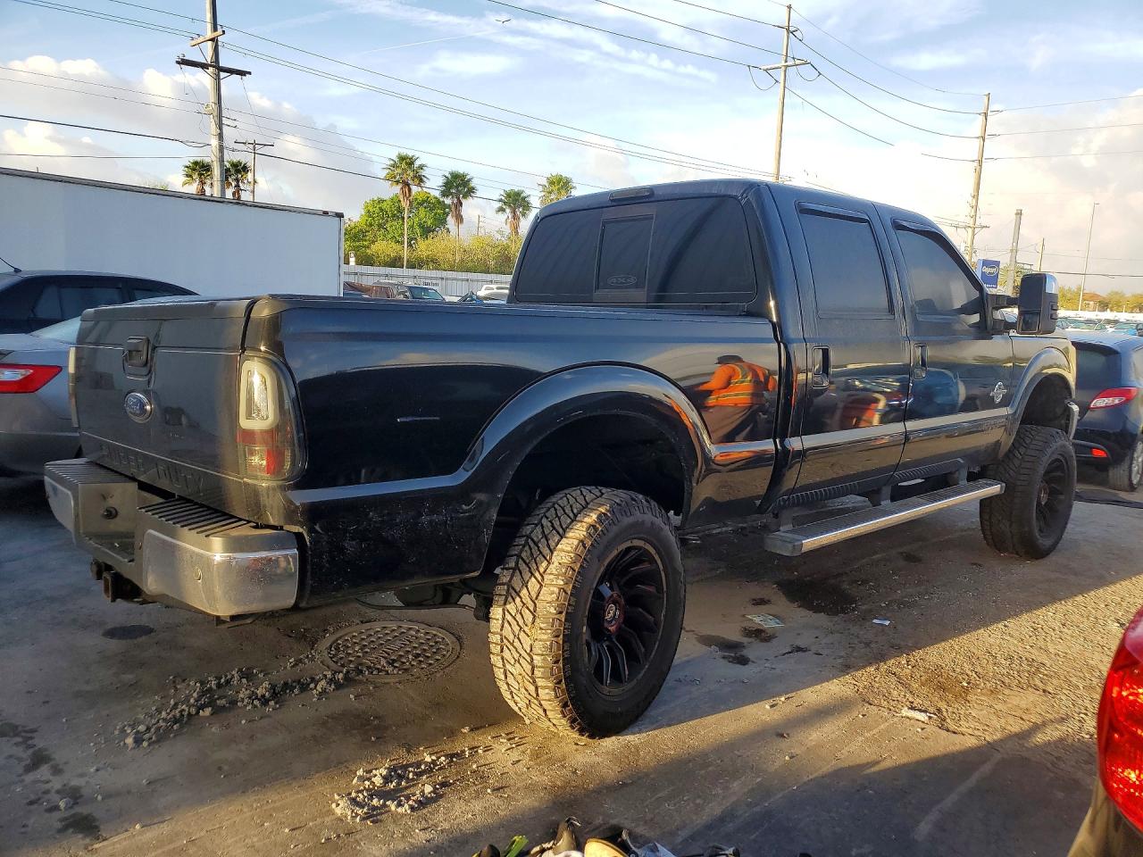 2012 Ford F250 Super Duty Black vin: 1FT7W2BT6CEA06067