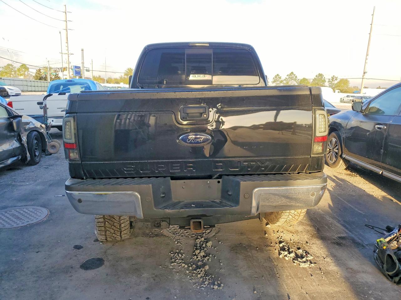 2012 Ford F250 Super Duty Black vin: 1FT7W2BT6CEA06067