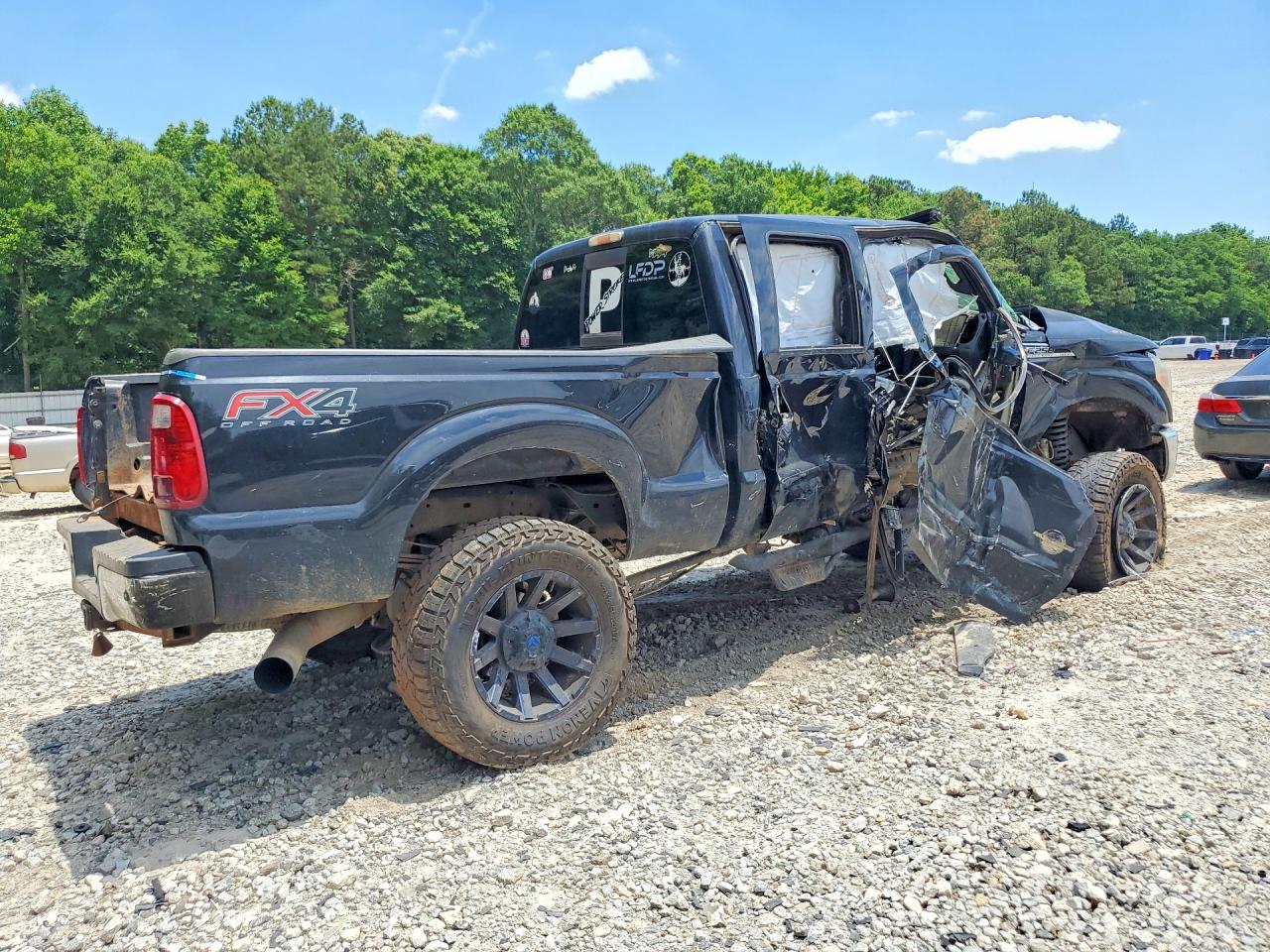 2012 Ford F250 Super Duty Black vin: 1FT7W2BT6CEA95655