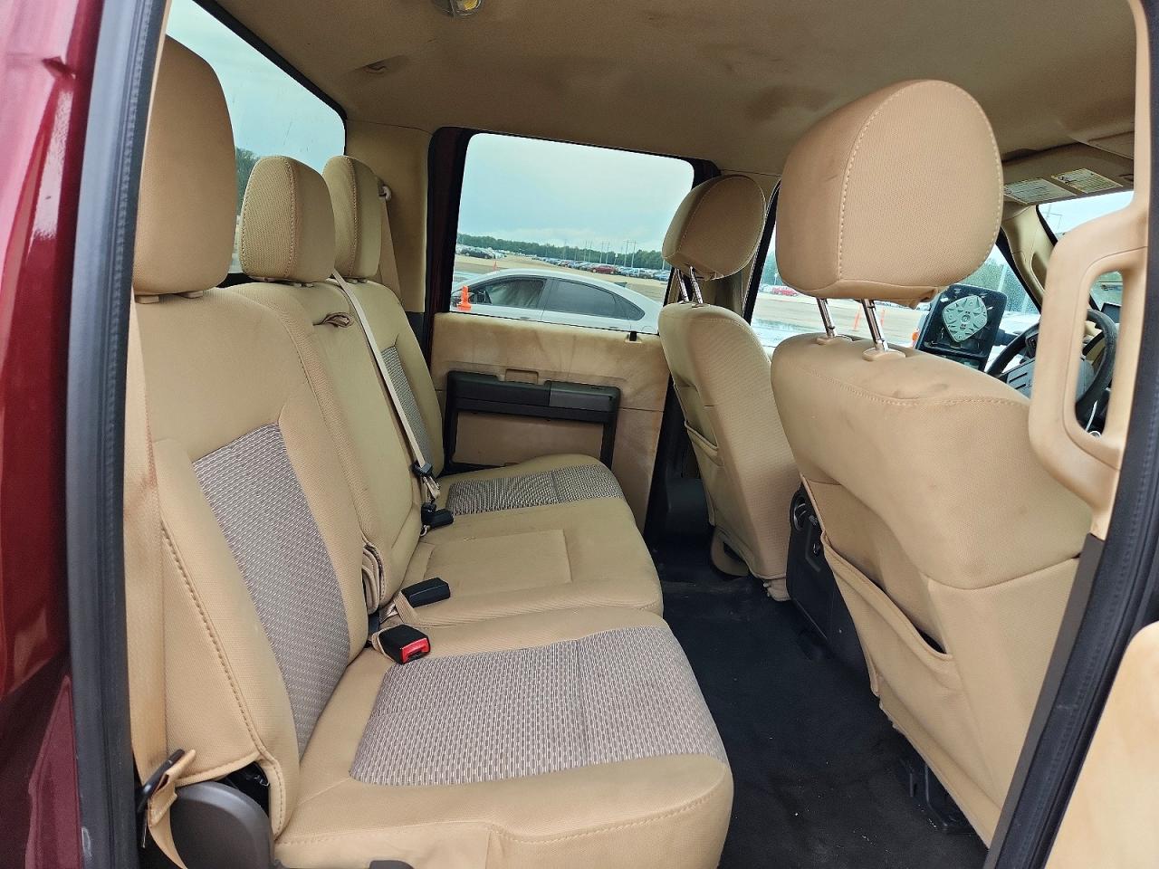 2012 Ford F250 Super Duty Maroon vin: 1FT7W2BT6CEB32316