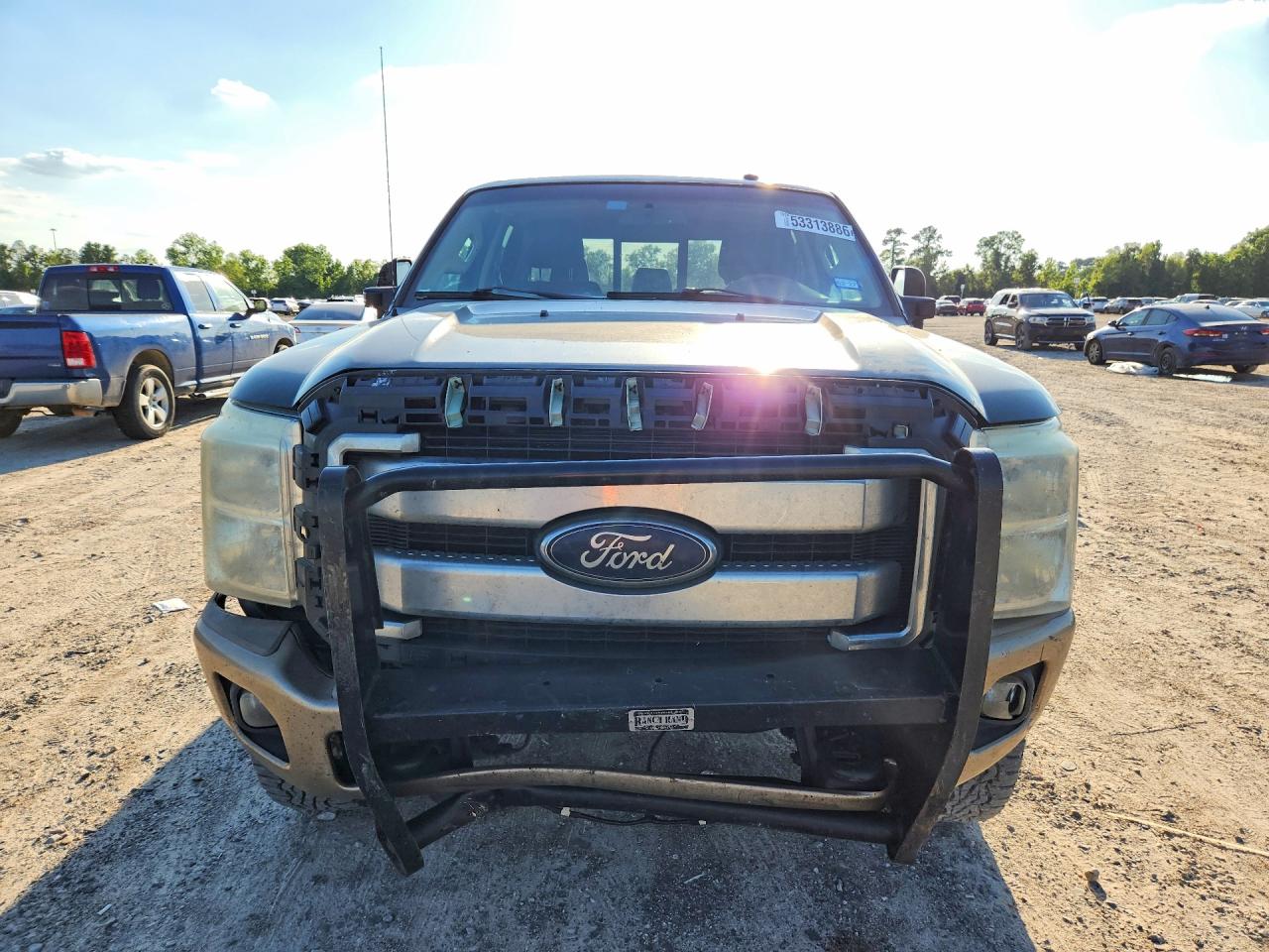 2012 Ford F250 Super Duty Green vin: 1FT7W2BT6CEC04535