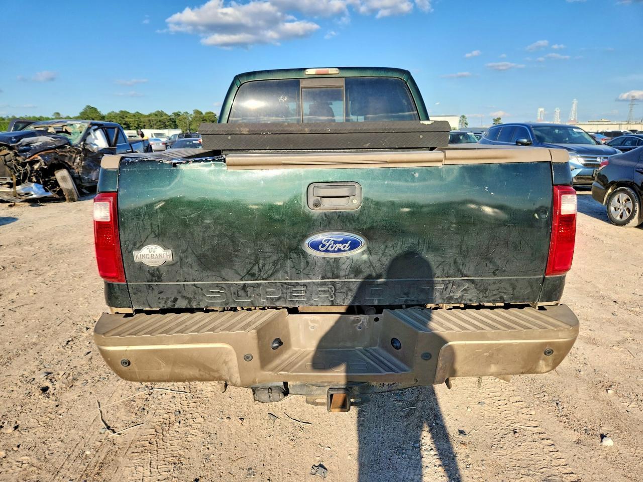 2012 Ford F250 Super Duty Green vin: 1FT7W2BT6CEC04535