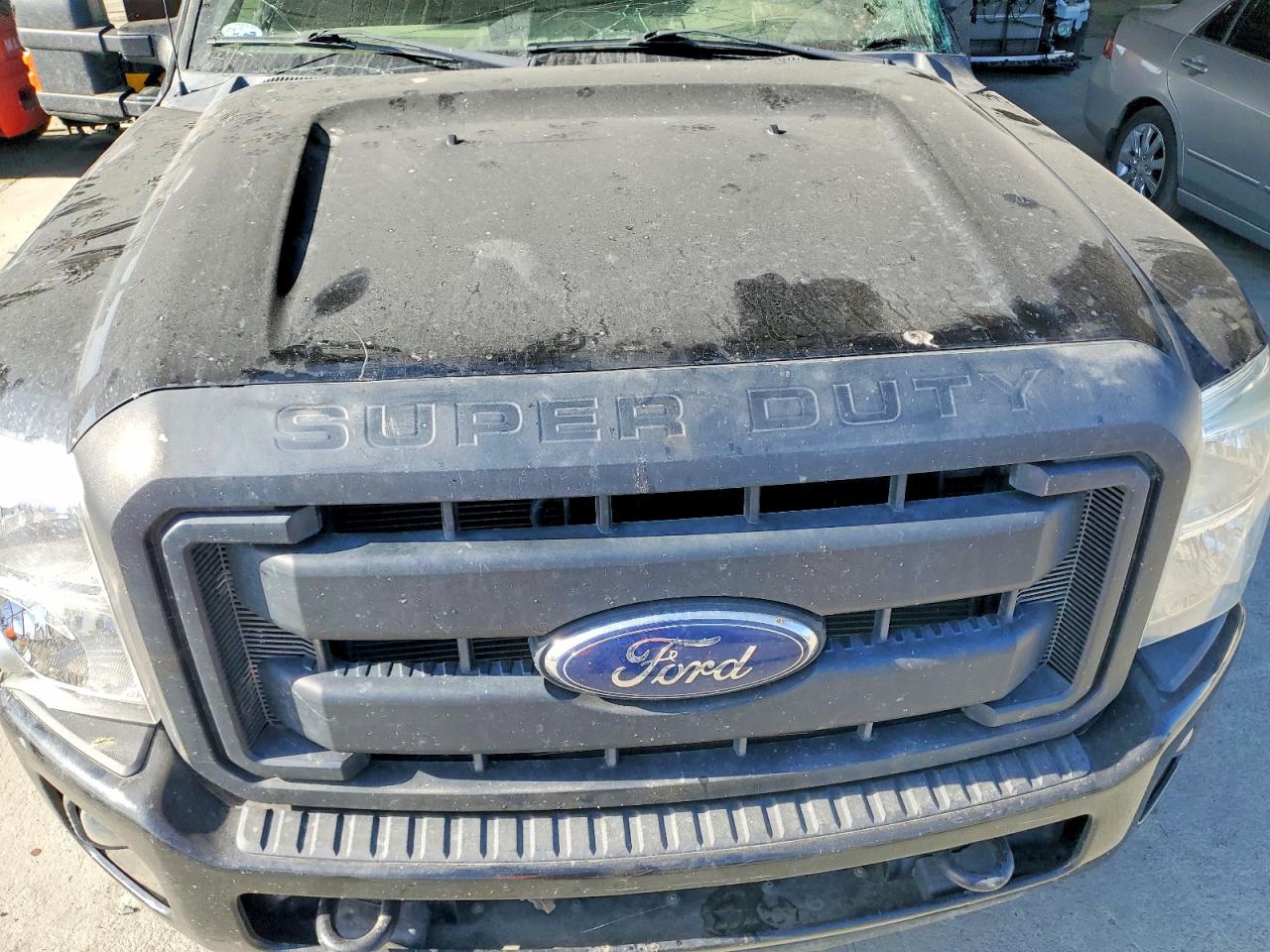 2012 Ford F250 Super Duty Black vin: 1FT7W2BT6CEC62287