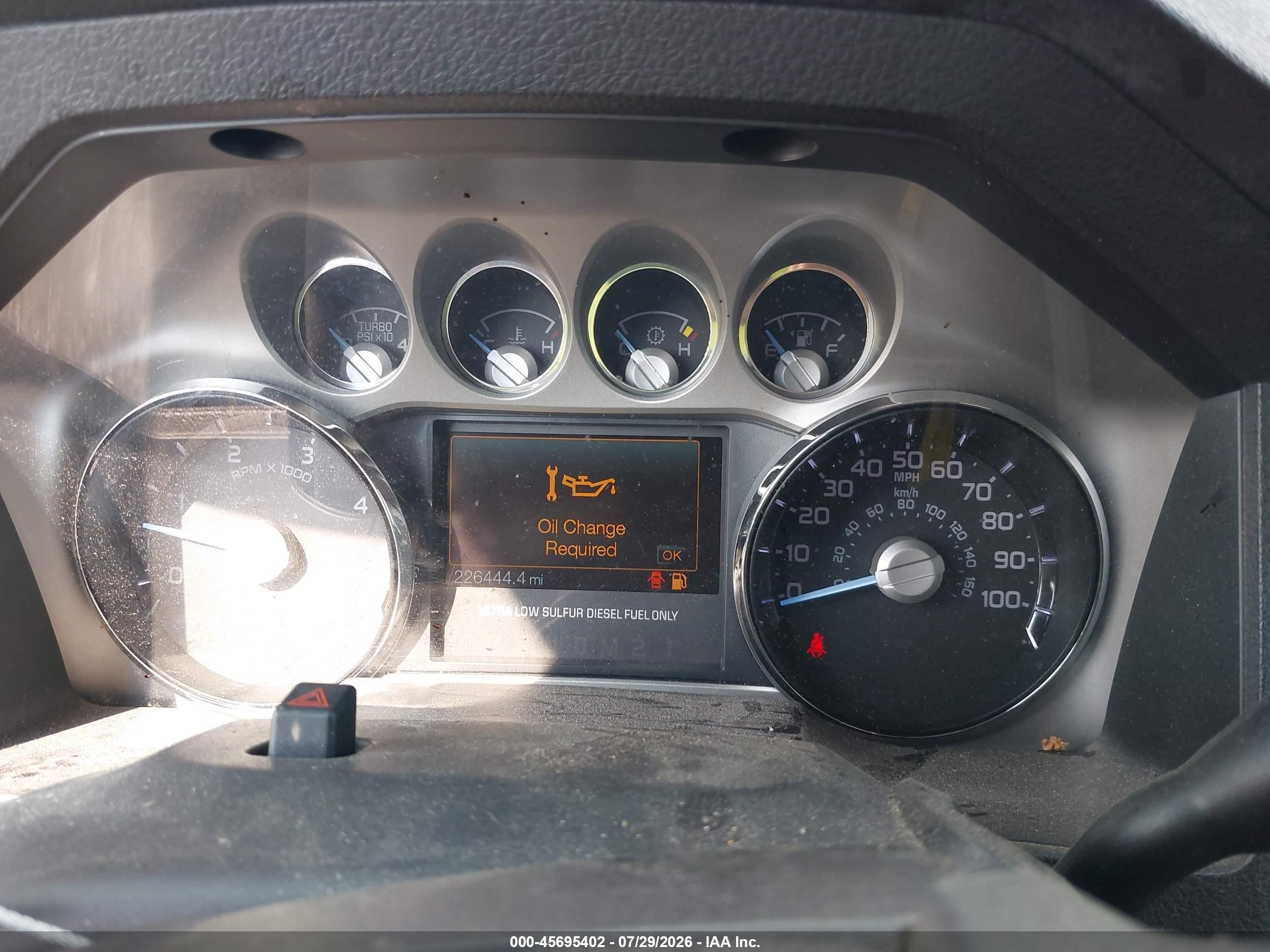 2012 Ford Super Duty F-250 Srw Lariat Черный vin: 1FT7W2BT6CEC80255