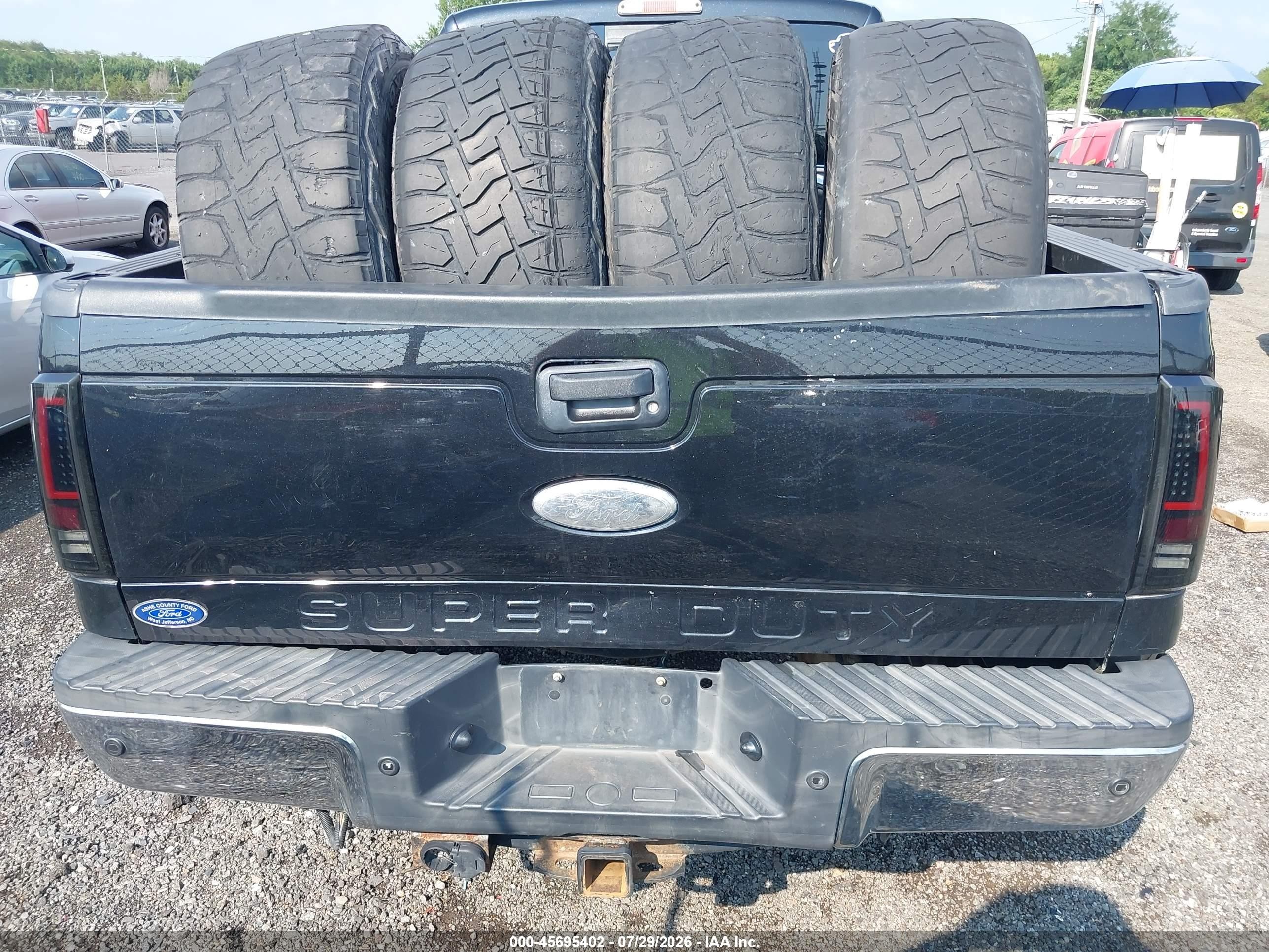 2012 Ford Super Duty F-250 Srw Lariat Черный vin: 1FT7W2BT6CEC80255