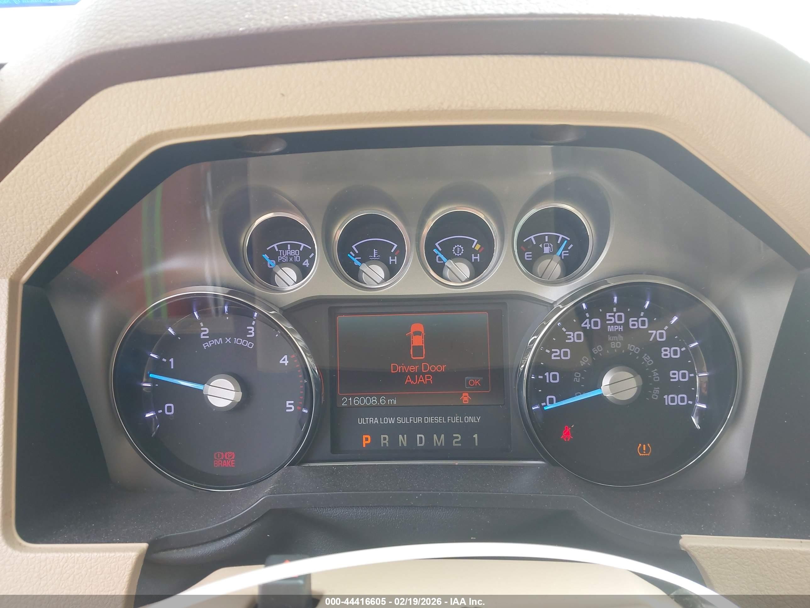 2012 Ford F-250 Lariat Белый vin: 1FT7W2BT6CED06675