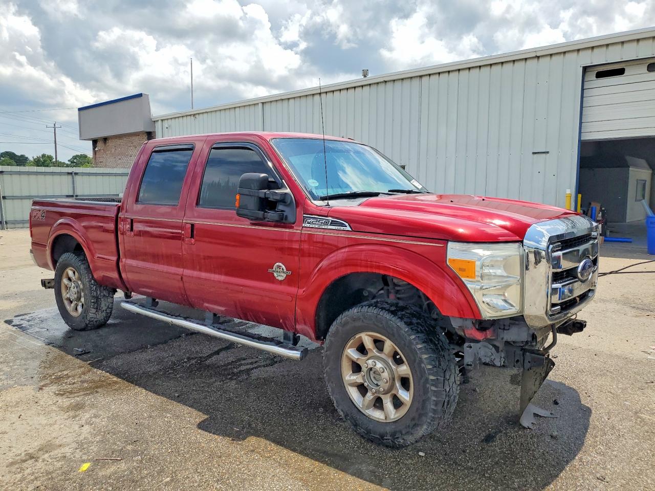 2014 Ford F250 Super Duty Burgundy vin: 1FT7W2BT6EEA89387