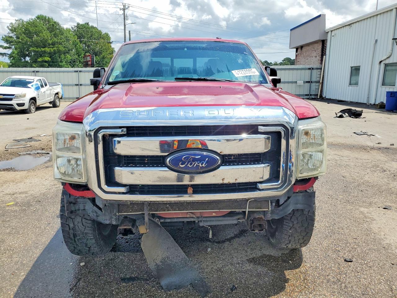 2014 Ford F250 Super Duty Burgundy vin: 1FT7W2BT6EEA89387