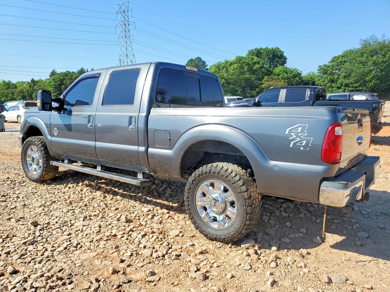 2015 Ford F250 Super Duty Gray vin: 1FT7W2BT6FEB19103