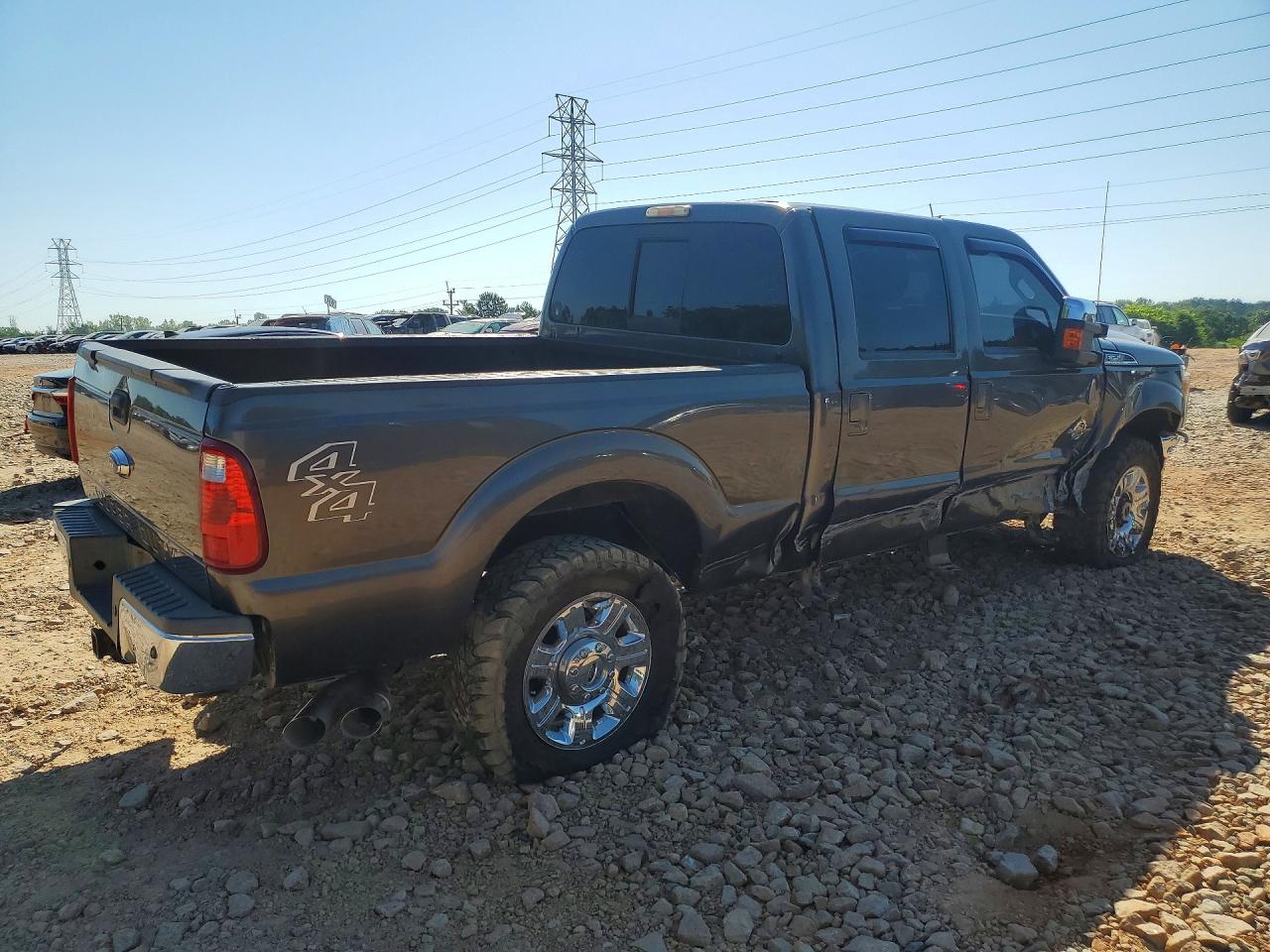 2015 Ford F250 Super Duty Gray vin: 1FT7W2BT6FEB19103