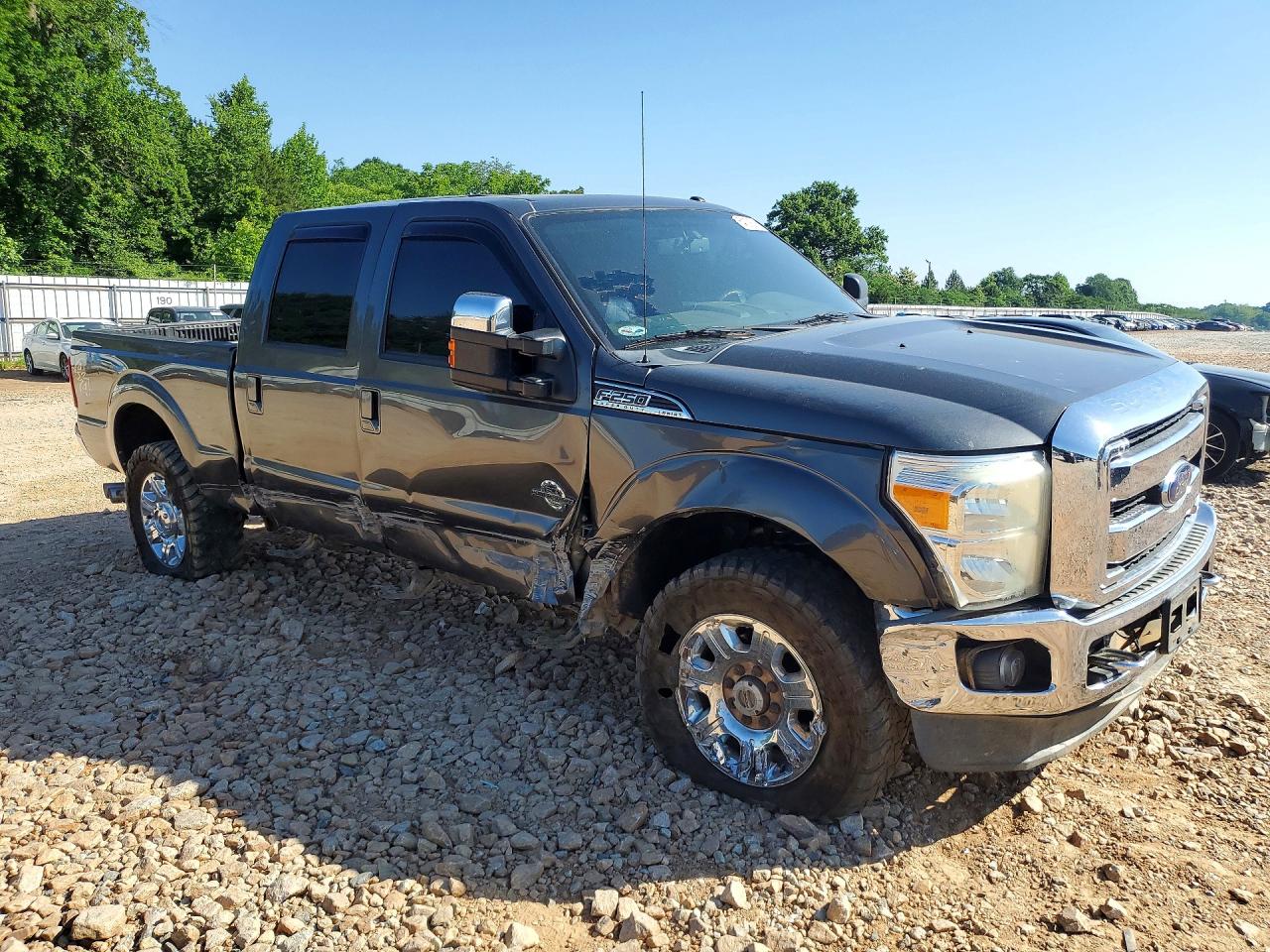 2015 Ford F250 Super Duty Gray vin: 1FT7W2BT6FEB19103