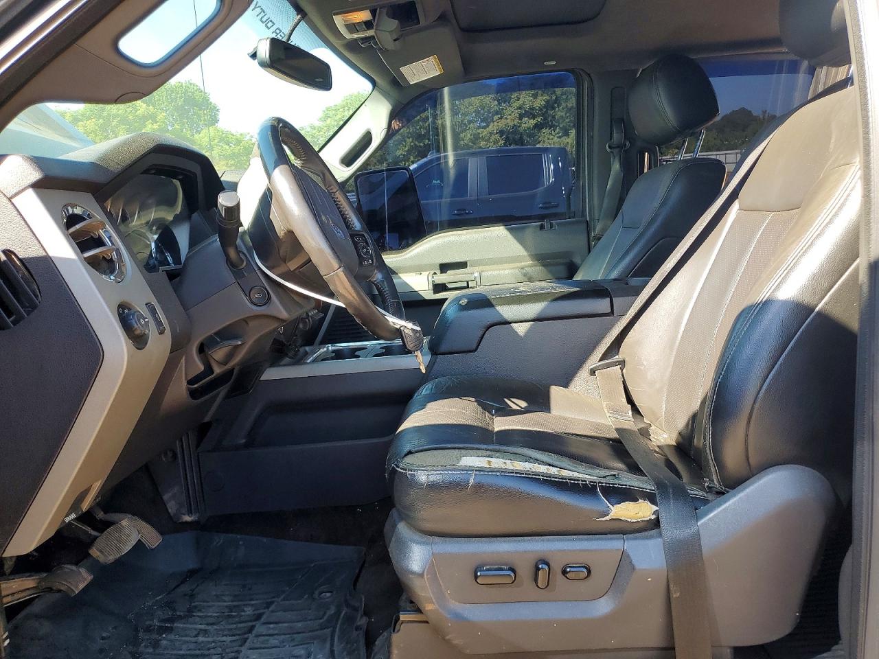 2015 Ford F250 Super Duty Gray vin: 1FT7W2BT6FEB19103