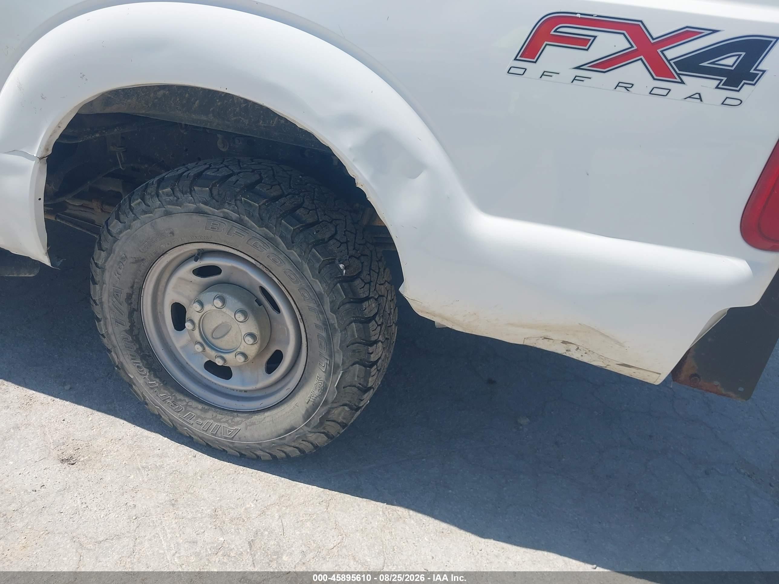 2015 Ford F-250 Xl White vin: 1FT7W2BT6FEB36225