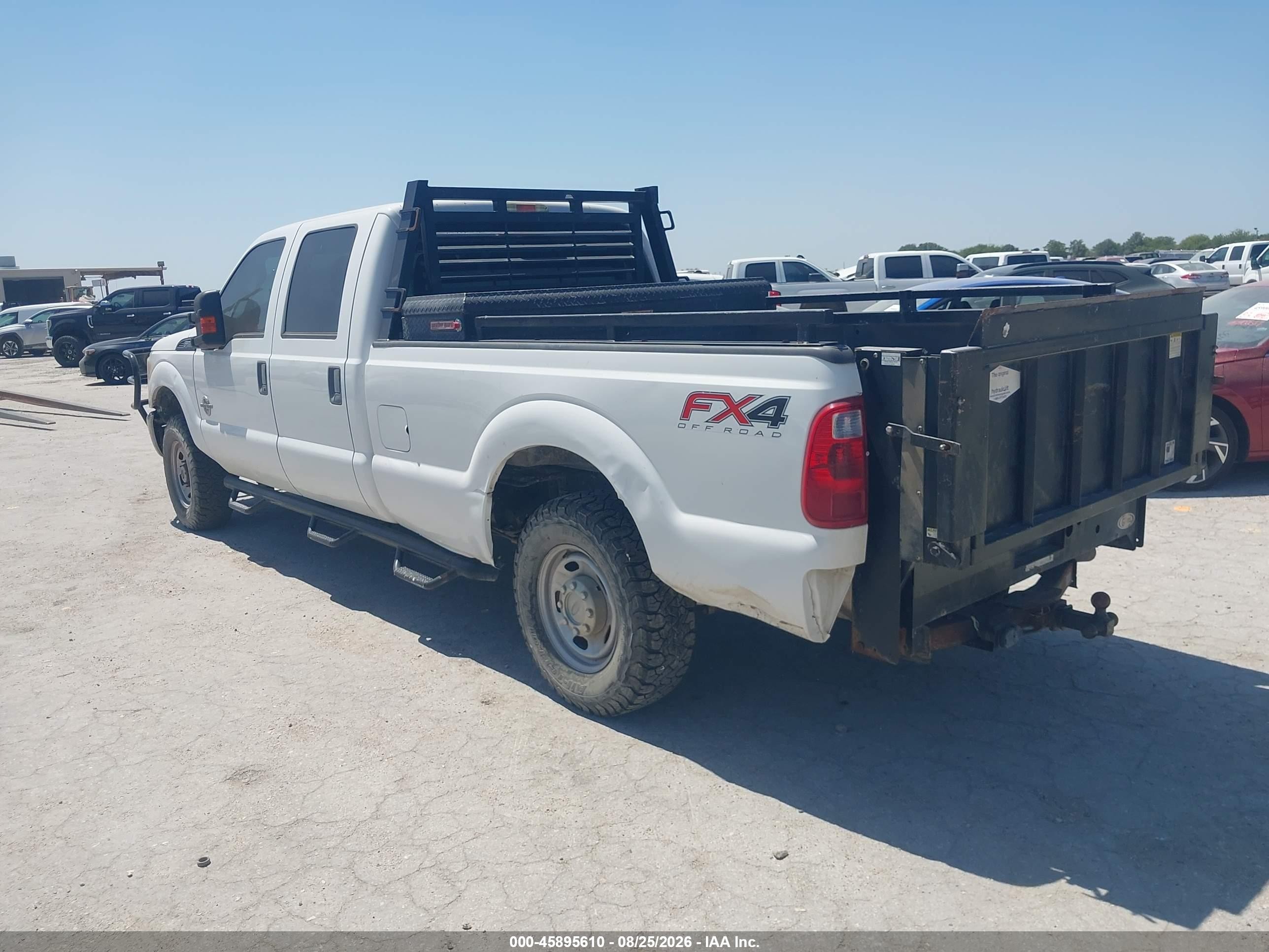 2015 Ford F-250 Xl White vin: 1FT7W2BT6FEB36225