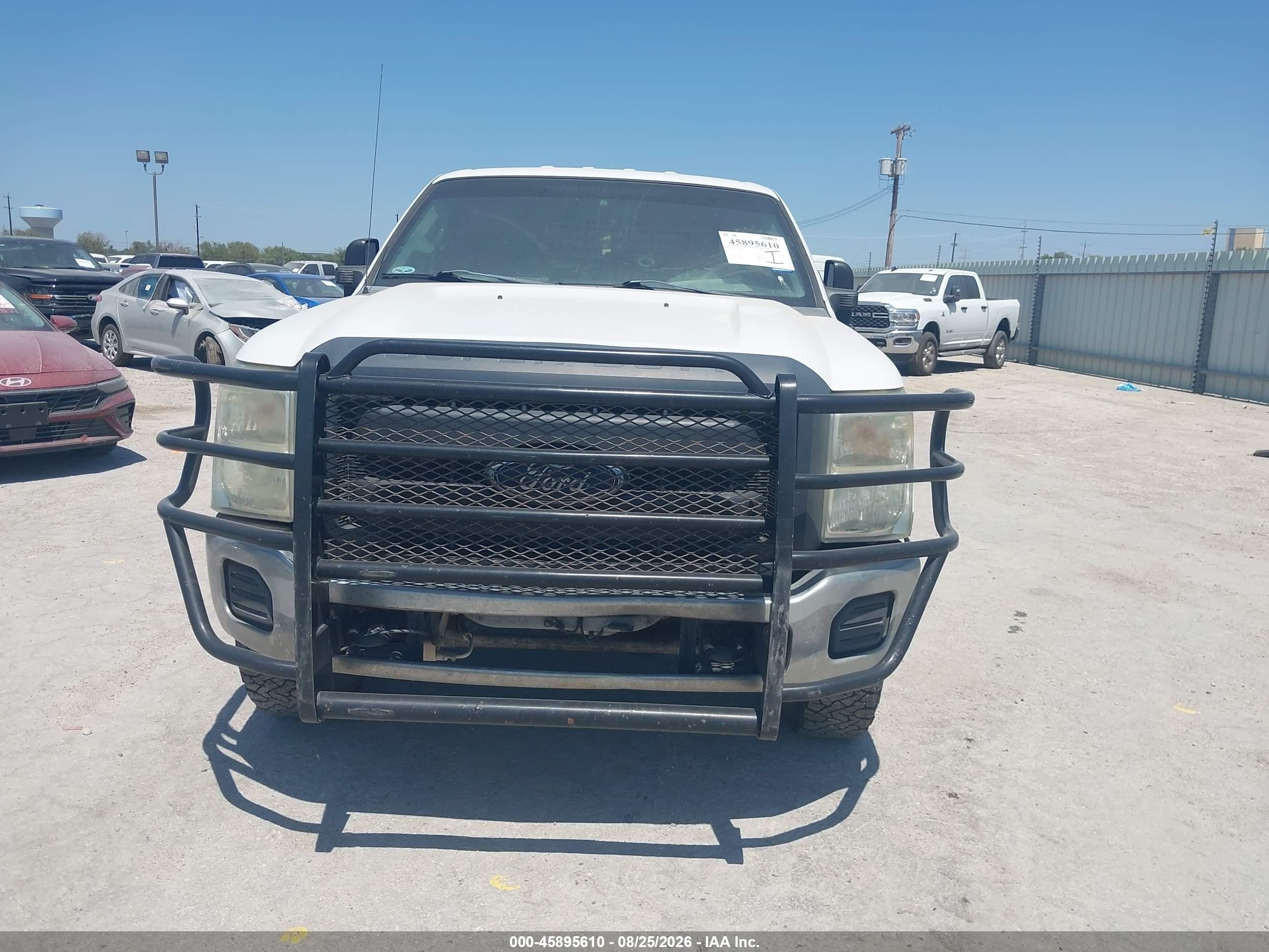 2015 Ford F-250 Xl White vin: 1FT7W2BT6FEB36225