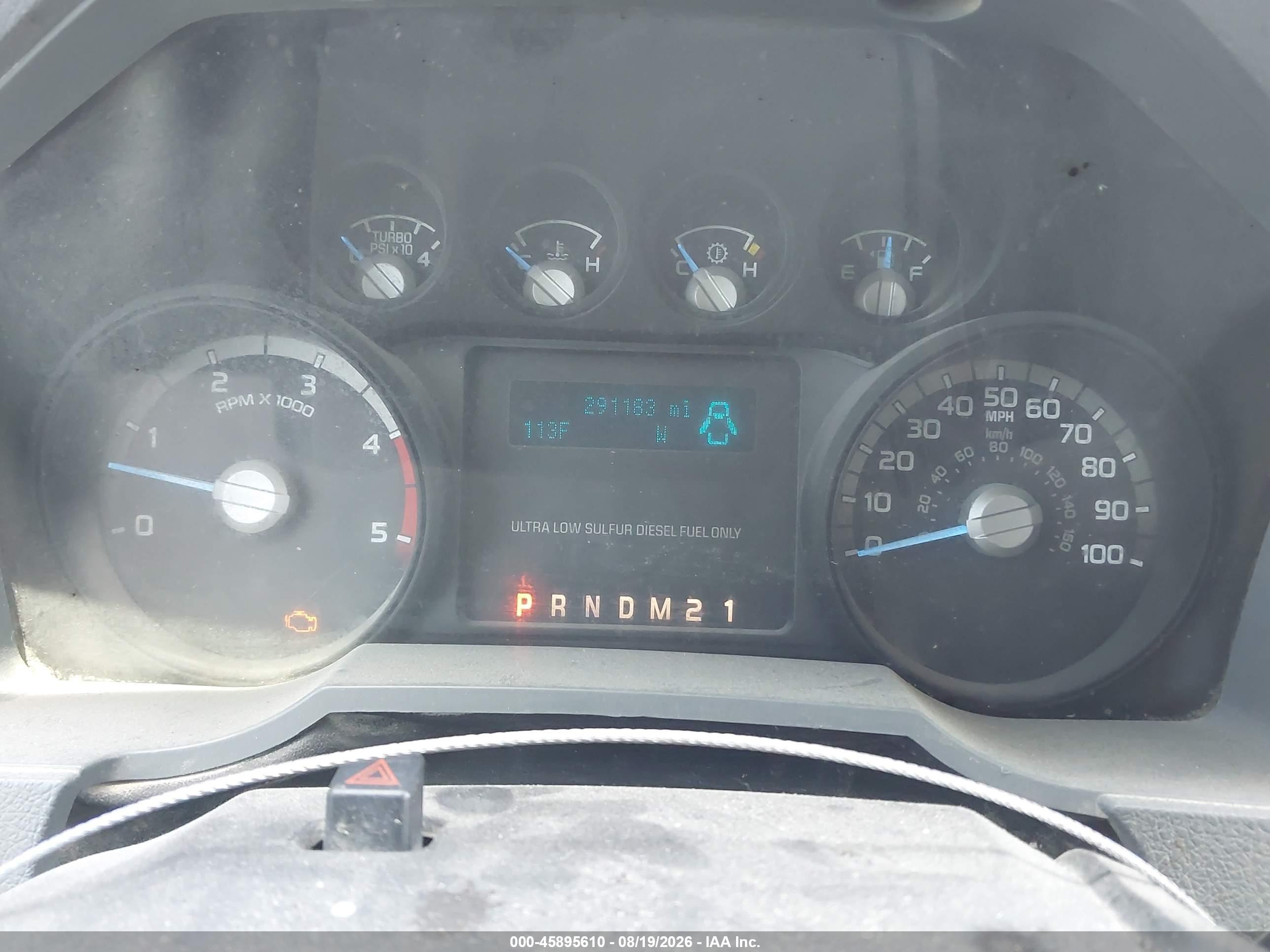2015 Ford F-250 Xl White vin: 1FT7W2BT6FEB36225