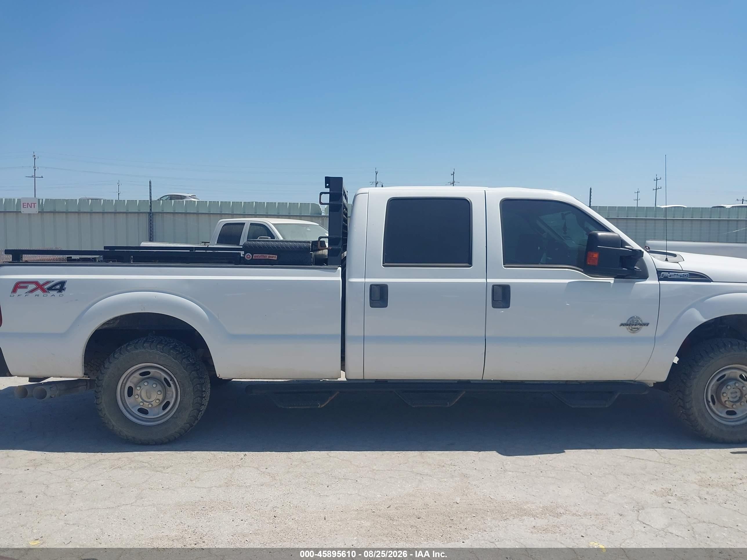 2015 Ford F-250 Xl White vin: 1FT7W2BT6FEB36225