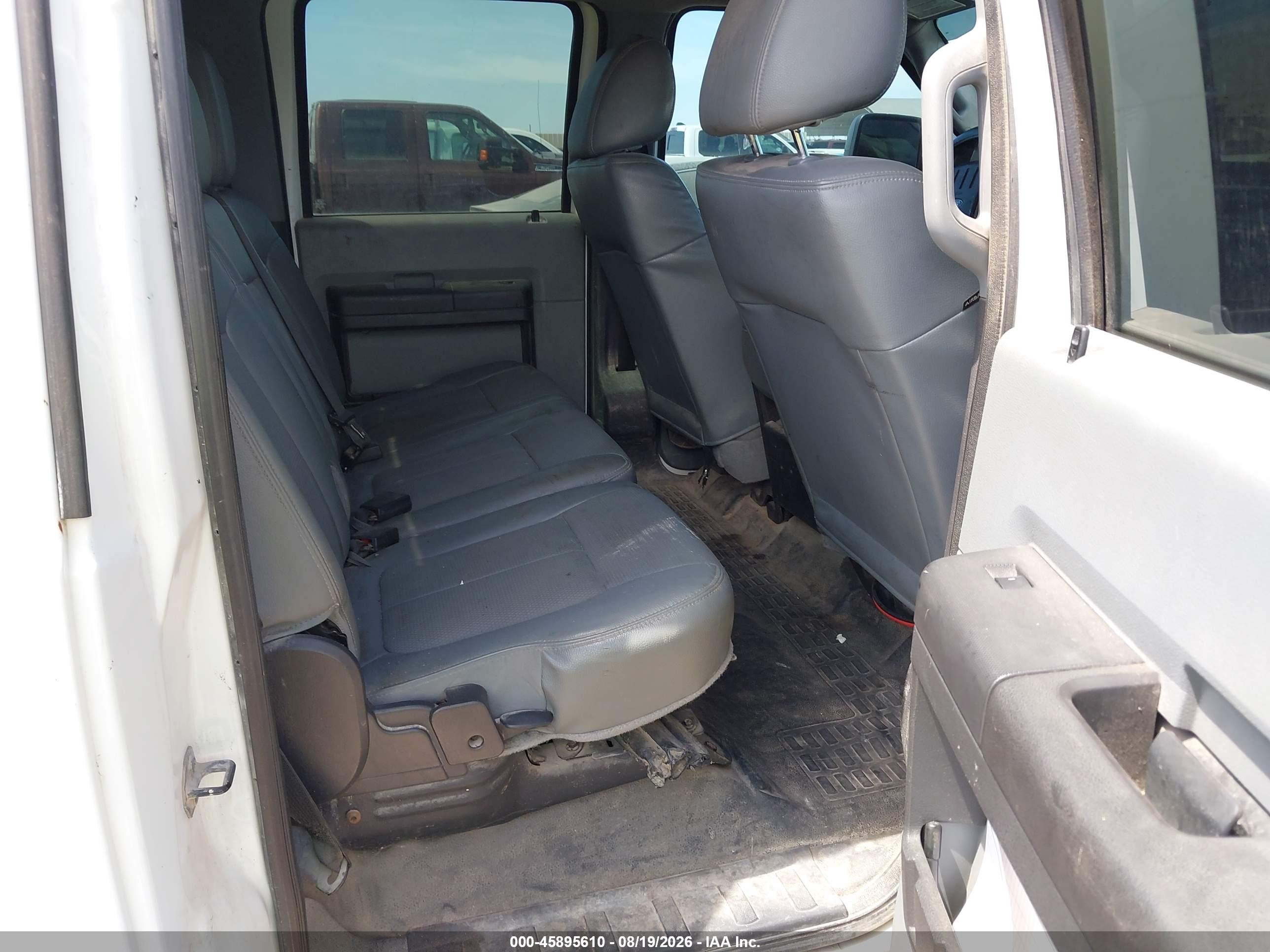 2015 Ford F-250 Xl White vin: 1FT7W2BT6FEB36225