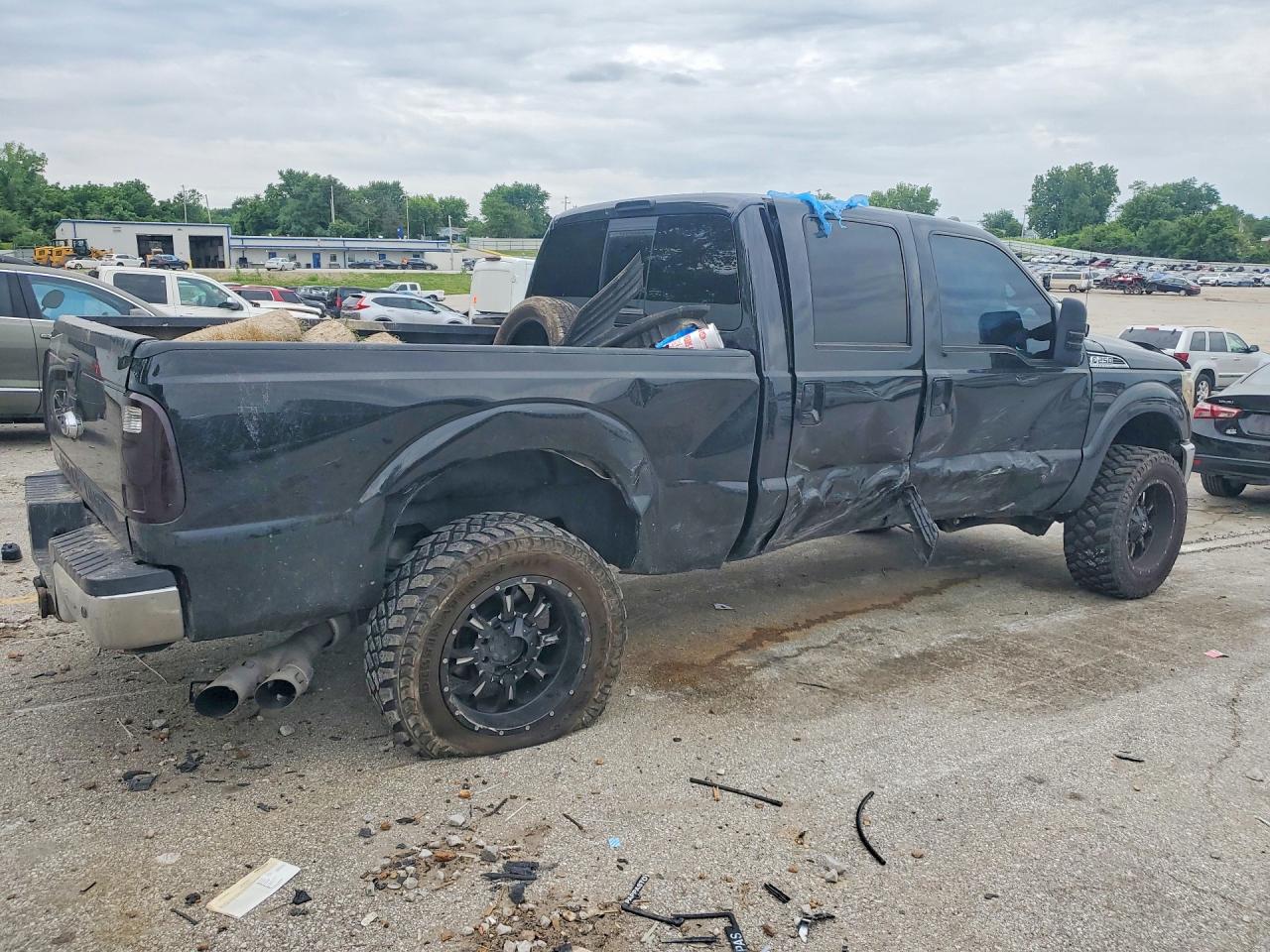 2015 Ford F250 Super Duty Black vin: 1FT7W2BT6FED49675