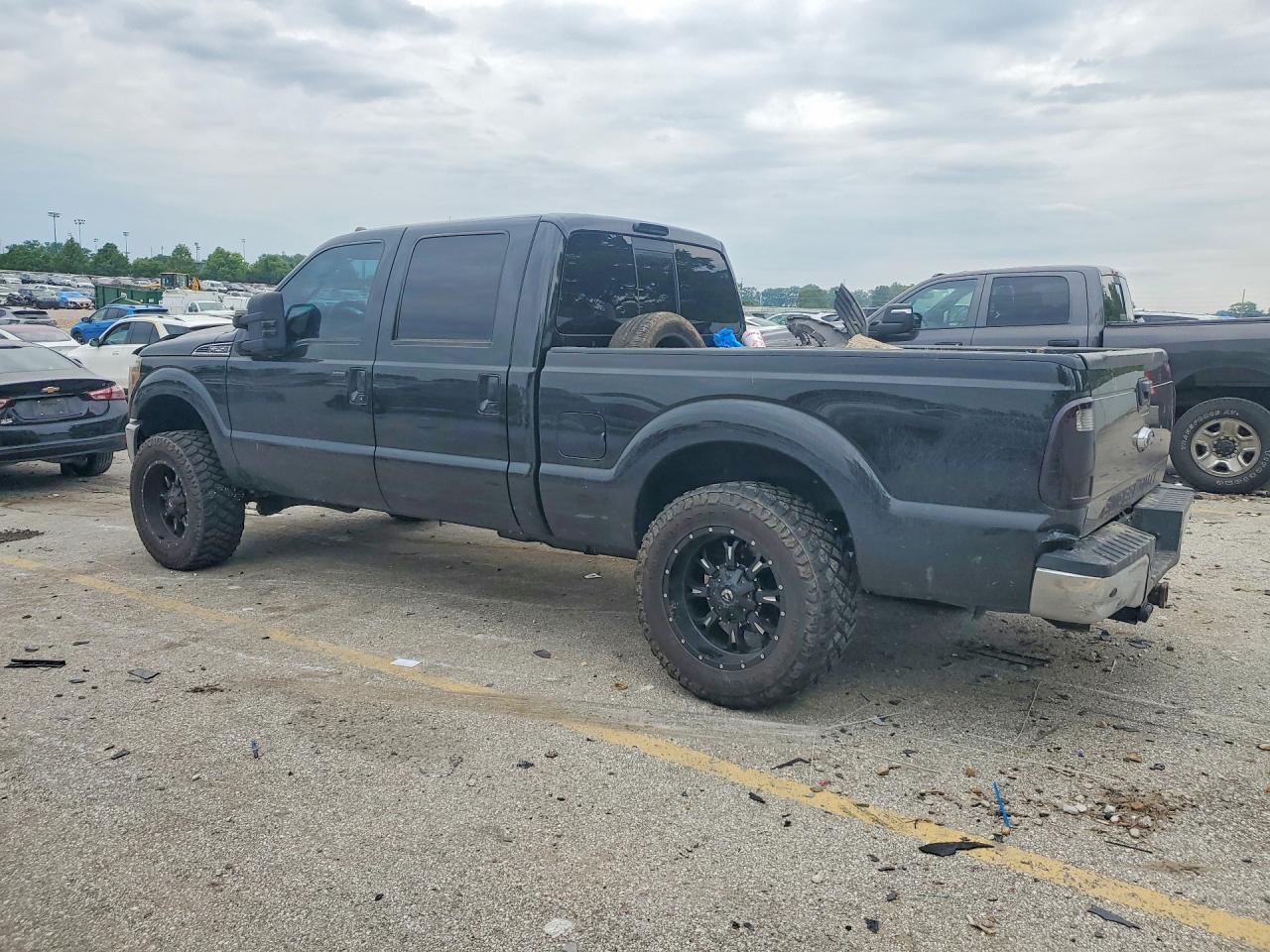 2015 Ford F250 Super Duty Black vin: 1FT7W2BT6FED49675
