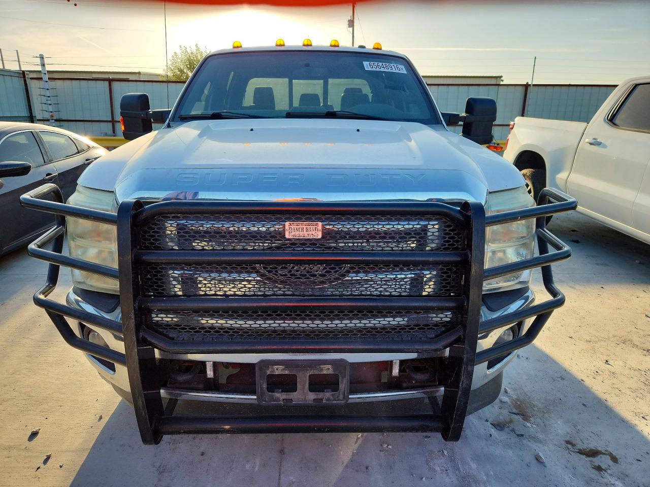 2015 Ford F250 Super Duty White vin: 1FT7W2BT6FED53113