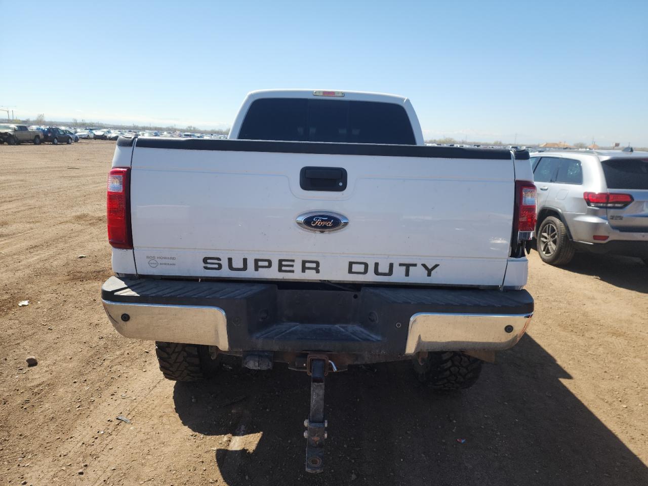 2015 Ford F250 Super Duty Белый vin: 1FT7W2BT6FED69926